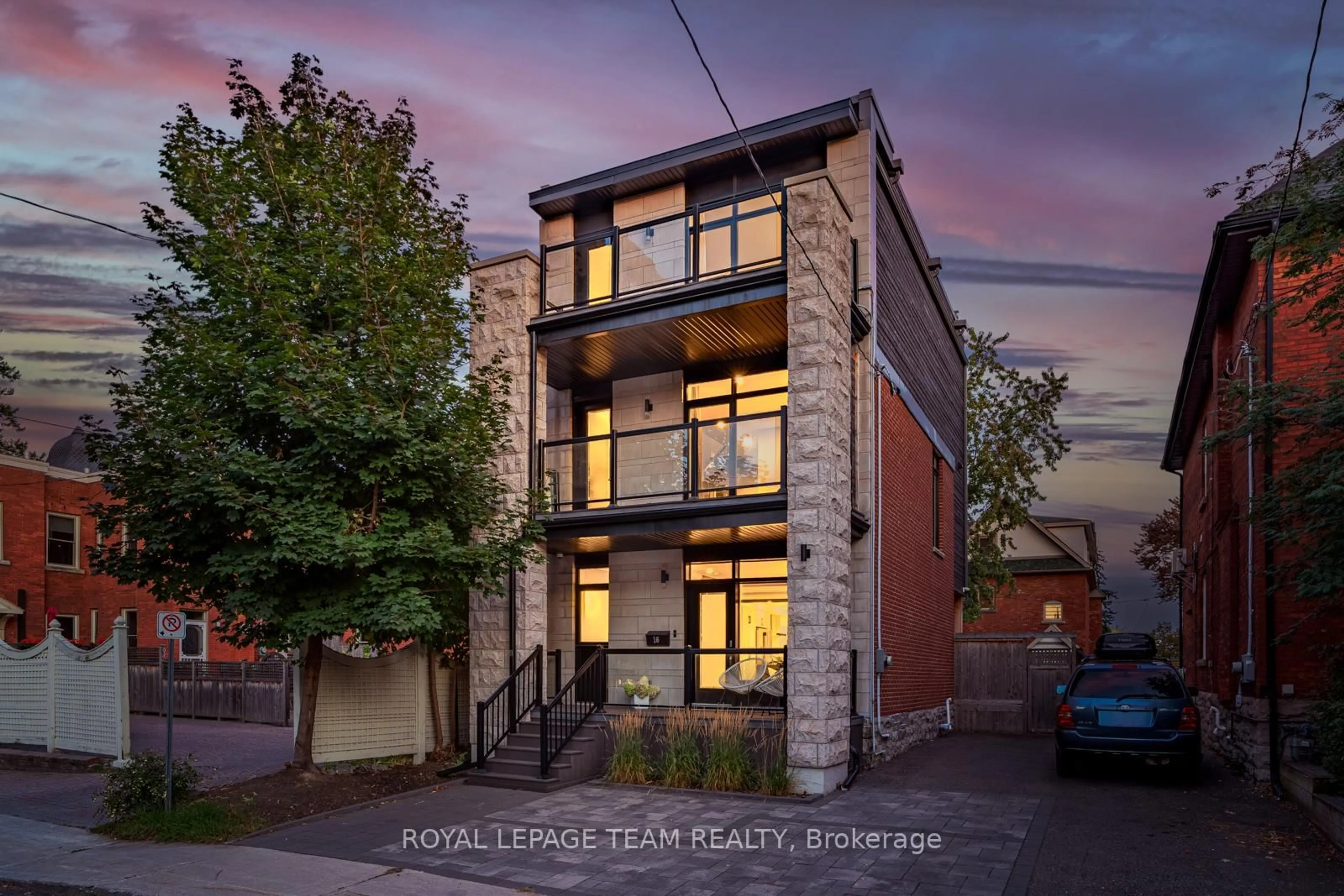 Home with brick exterior material, street for 16 First Ave, Ottawa Ontario K1S 2G2