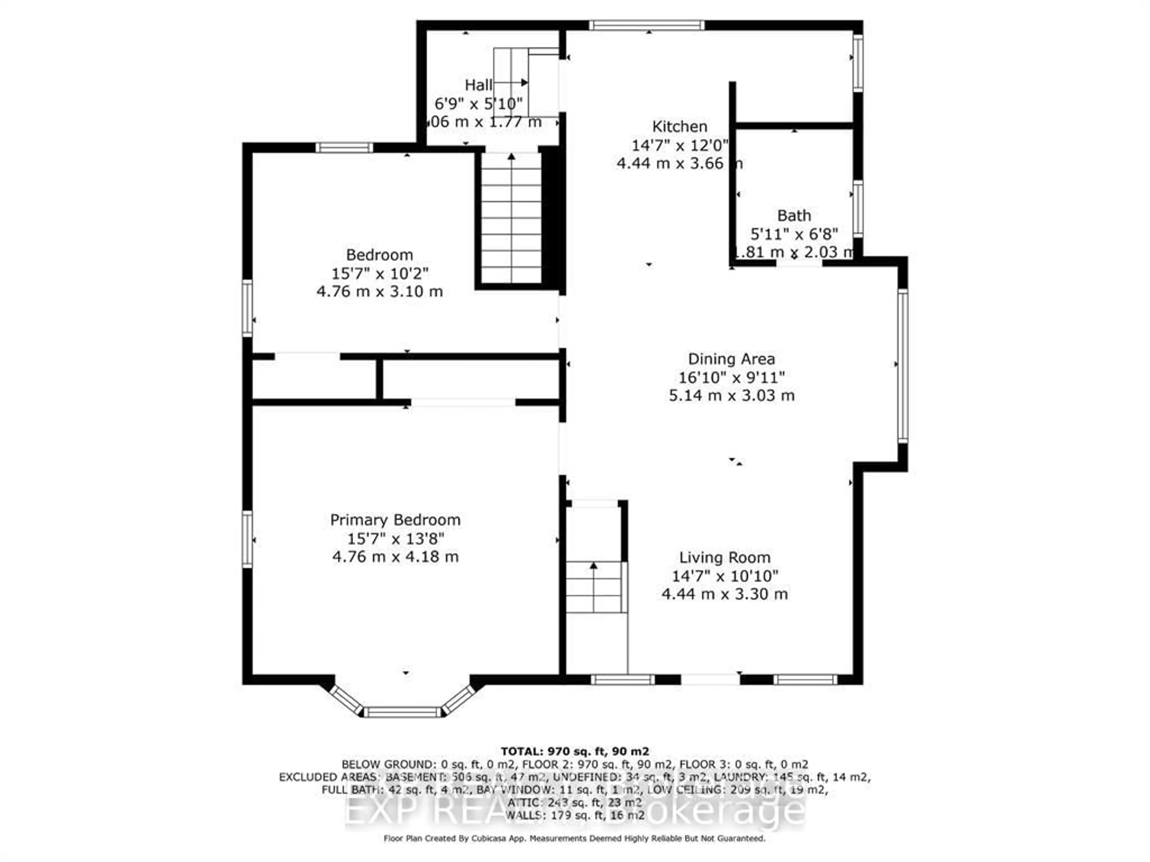 Floor plan for 330 Helena St, Fort Erie Ontario L2A 4J8