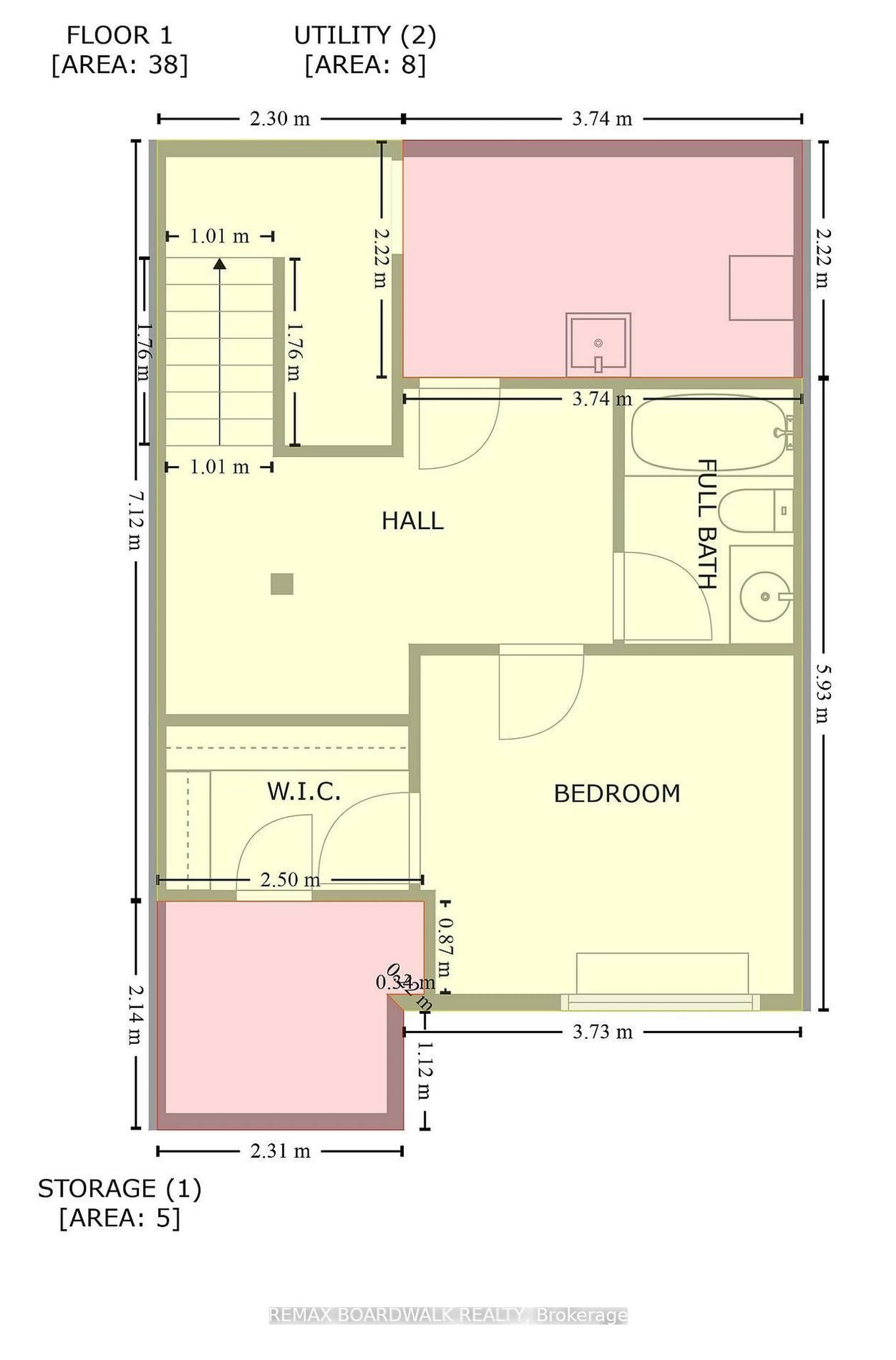 Floor plan for 189 Beebalm Cres, Ottawa Ontario K2J 7G9
