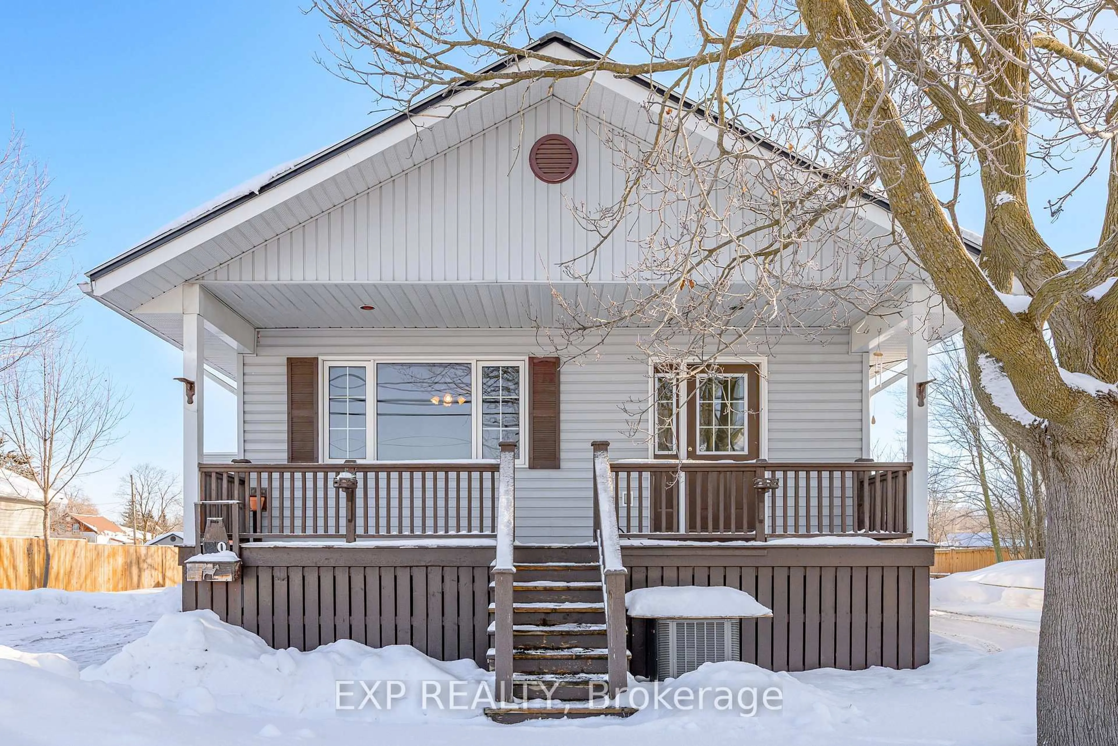 Home with vinyl exterior material, street for 20 St. Paul St, Kawartha Lakes Ontario K9V 1S4