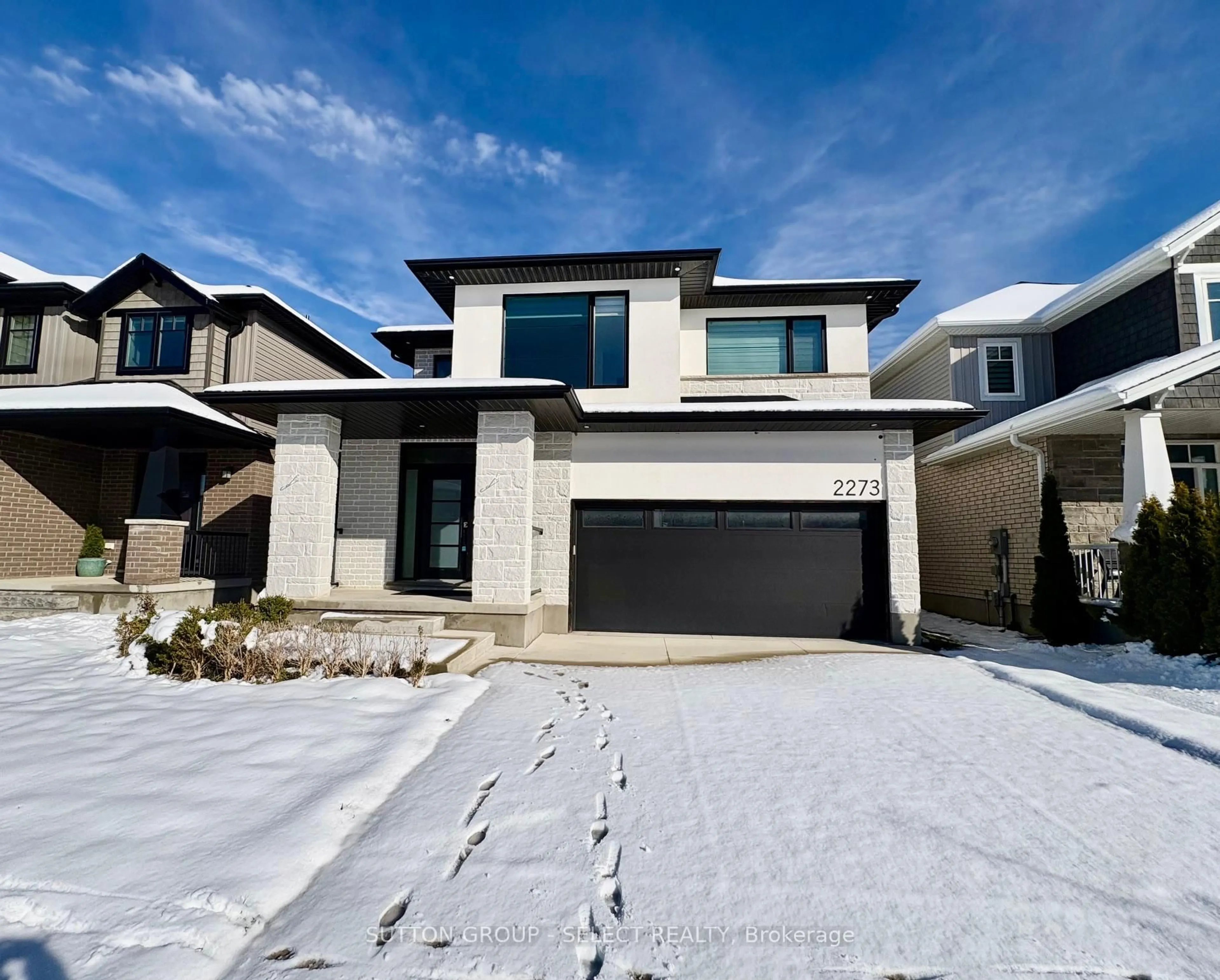 Home with brick exterior material, street for 2273 Tokala Tr, London North Ontario N6G 0V8