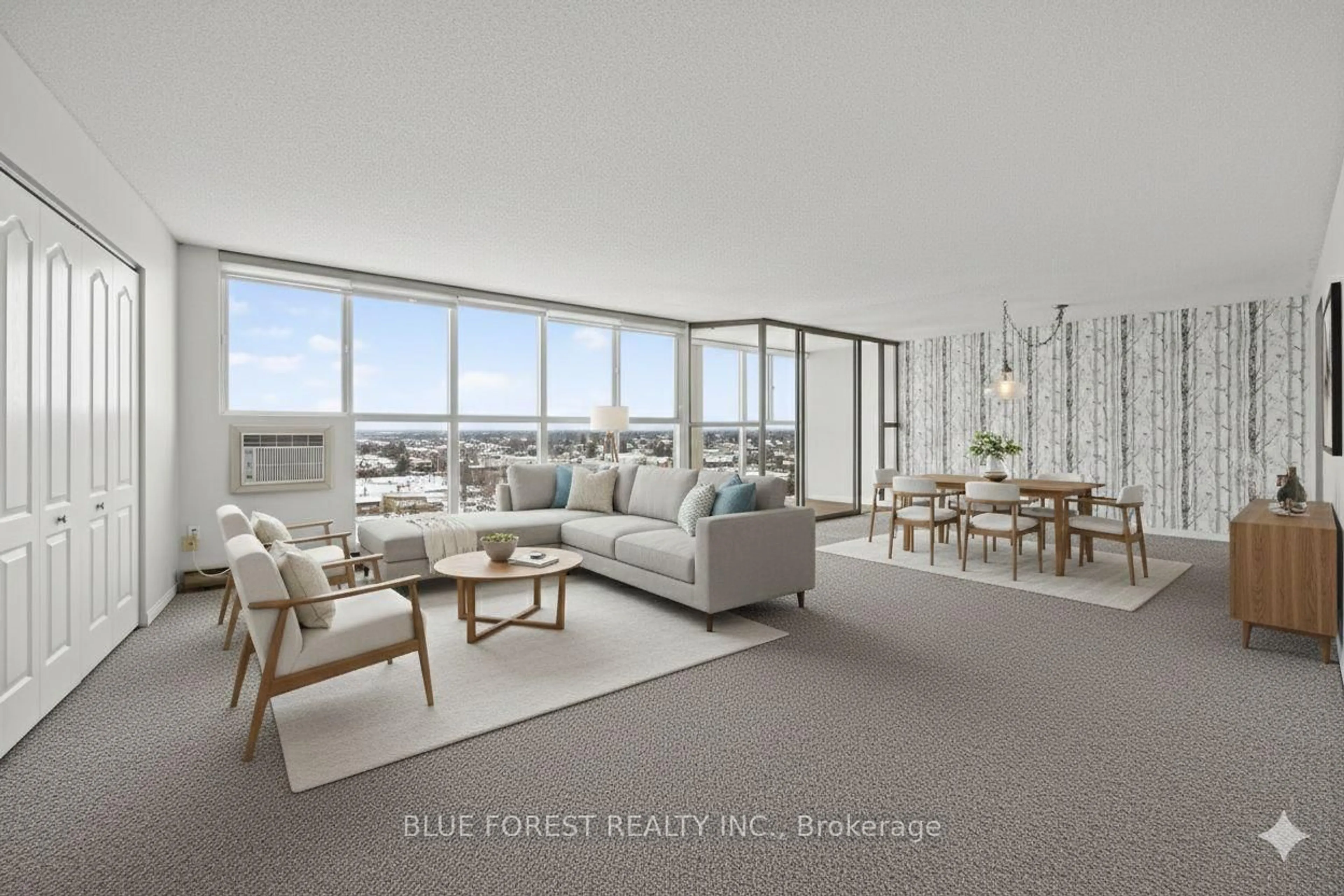 Living room with furniture, unknown for 127 Belmont Dr #909, London South Ontario N6J 4J7