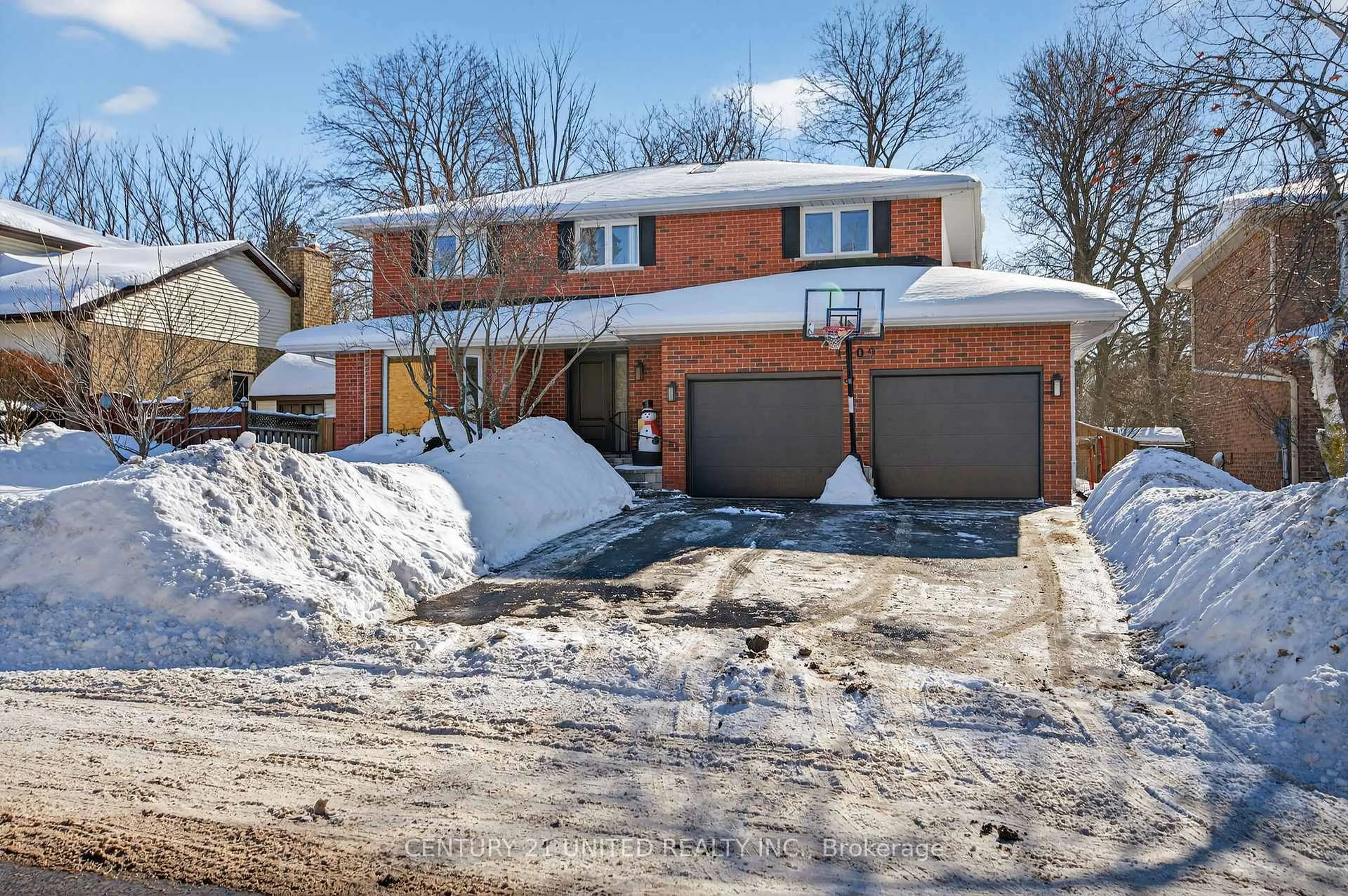 Home with brick exterior material, street for 1309 Scollard Dr, Peterborough Ontario K9H 7K7