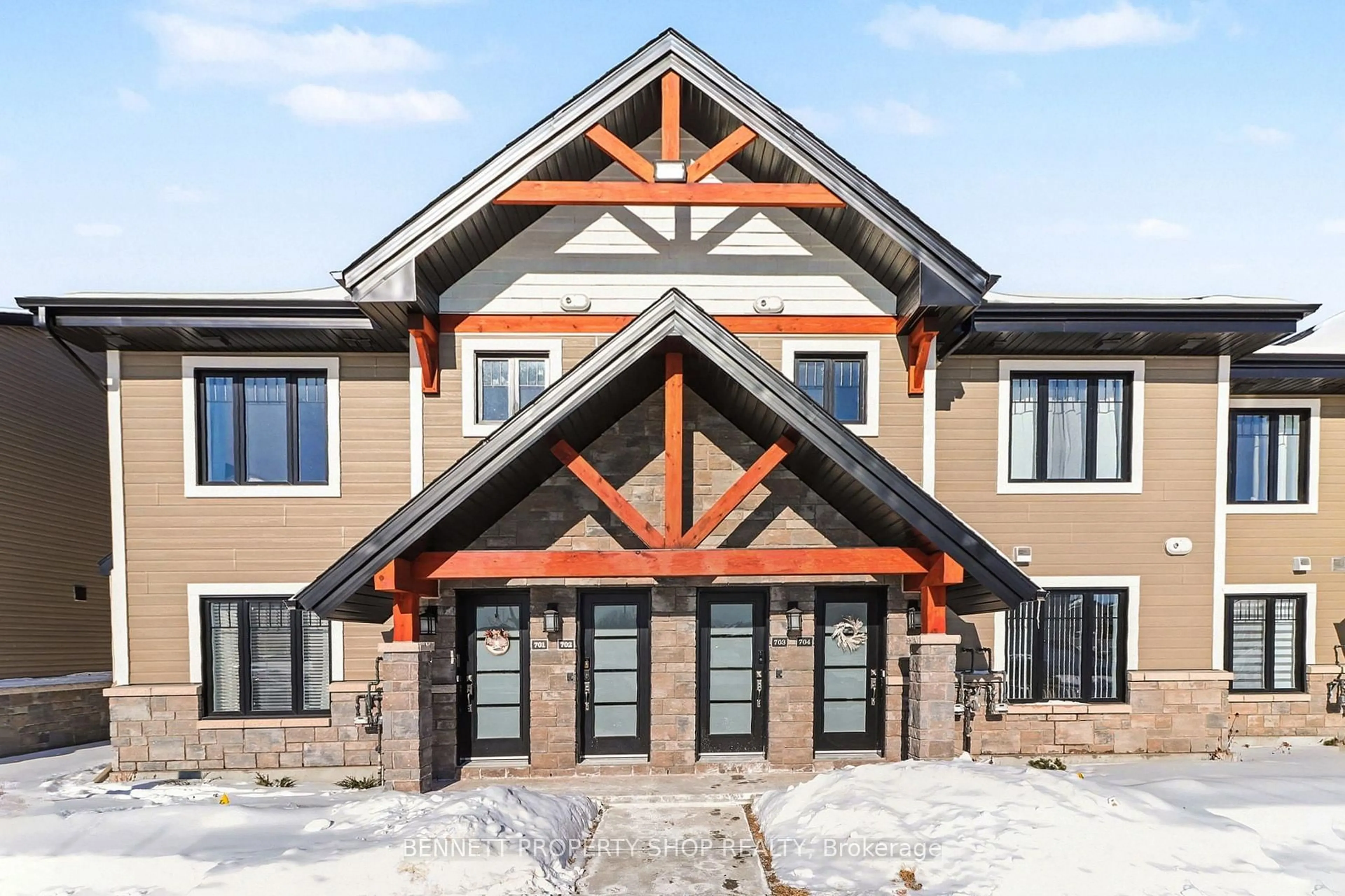 Home with brick exterior material, building for 123 St Moritz Tr #702, Russell Ontario K0A 1W0