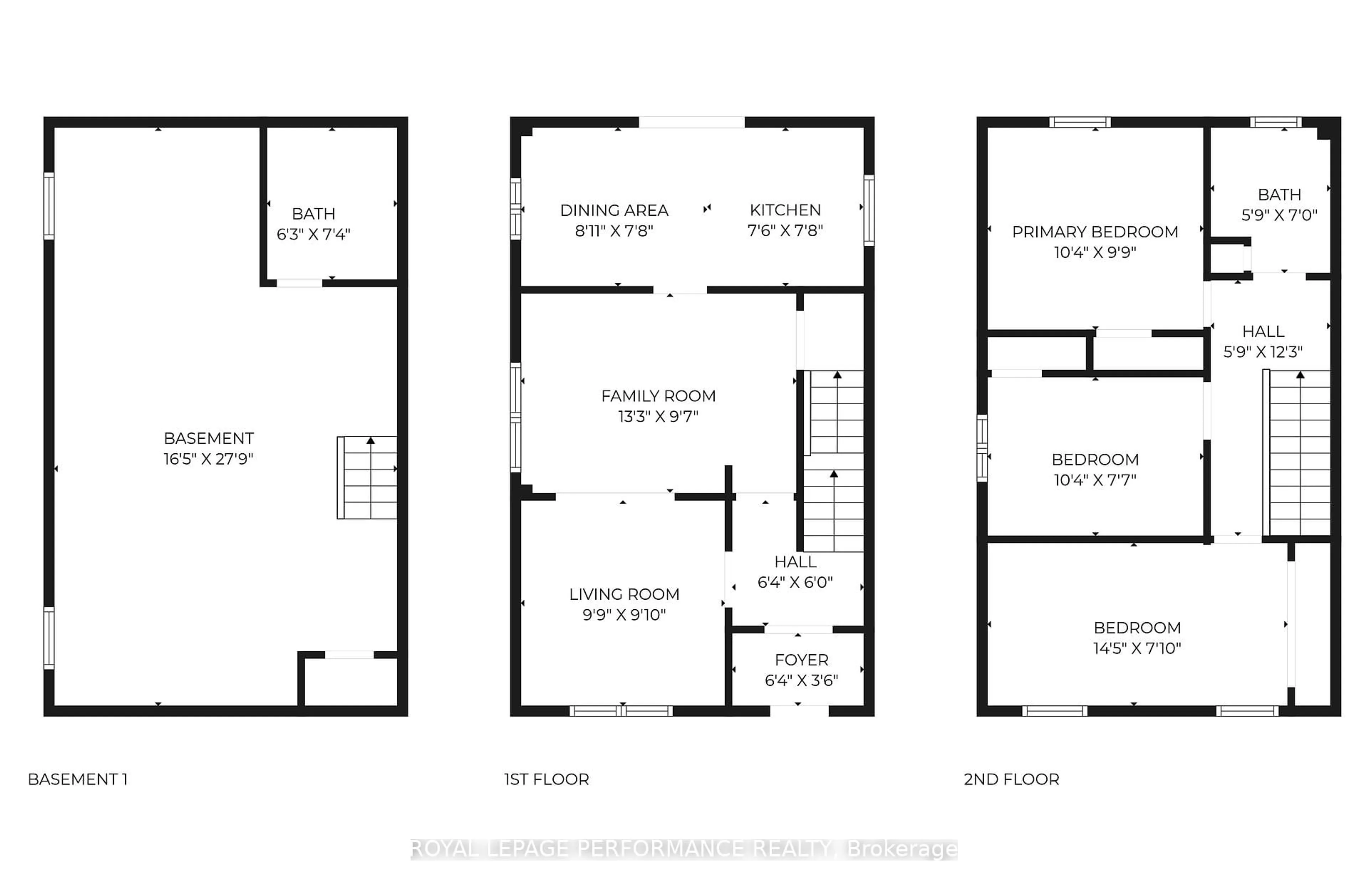 Floor plan for 525 Kirkwood Ave, Ottawa Ontario K1Z 5X2