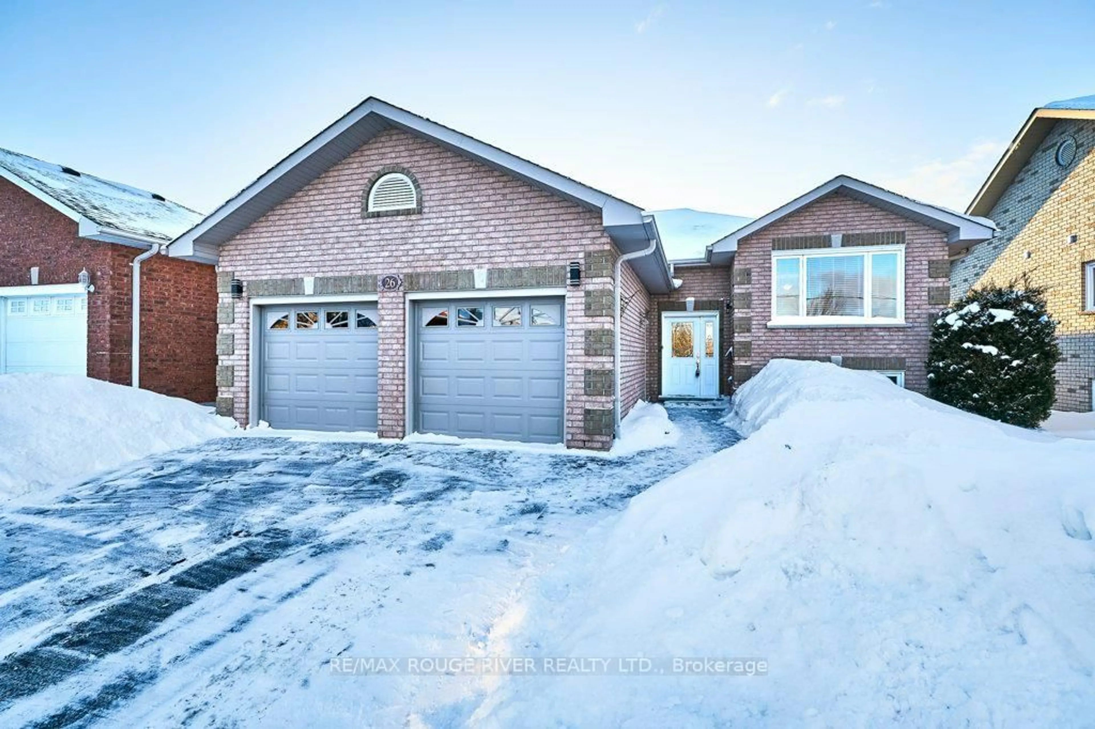 Home with brick exterior material, street for 26 Eakins Cres, Kawartha Lakes Ontario K9V 6J9