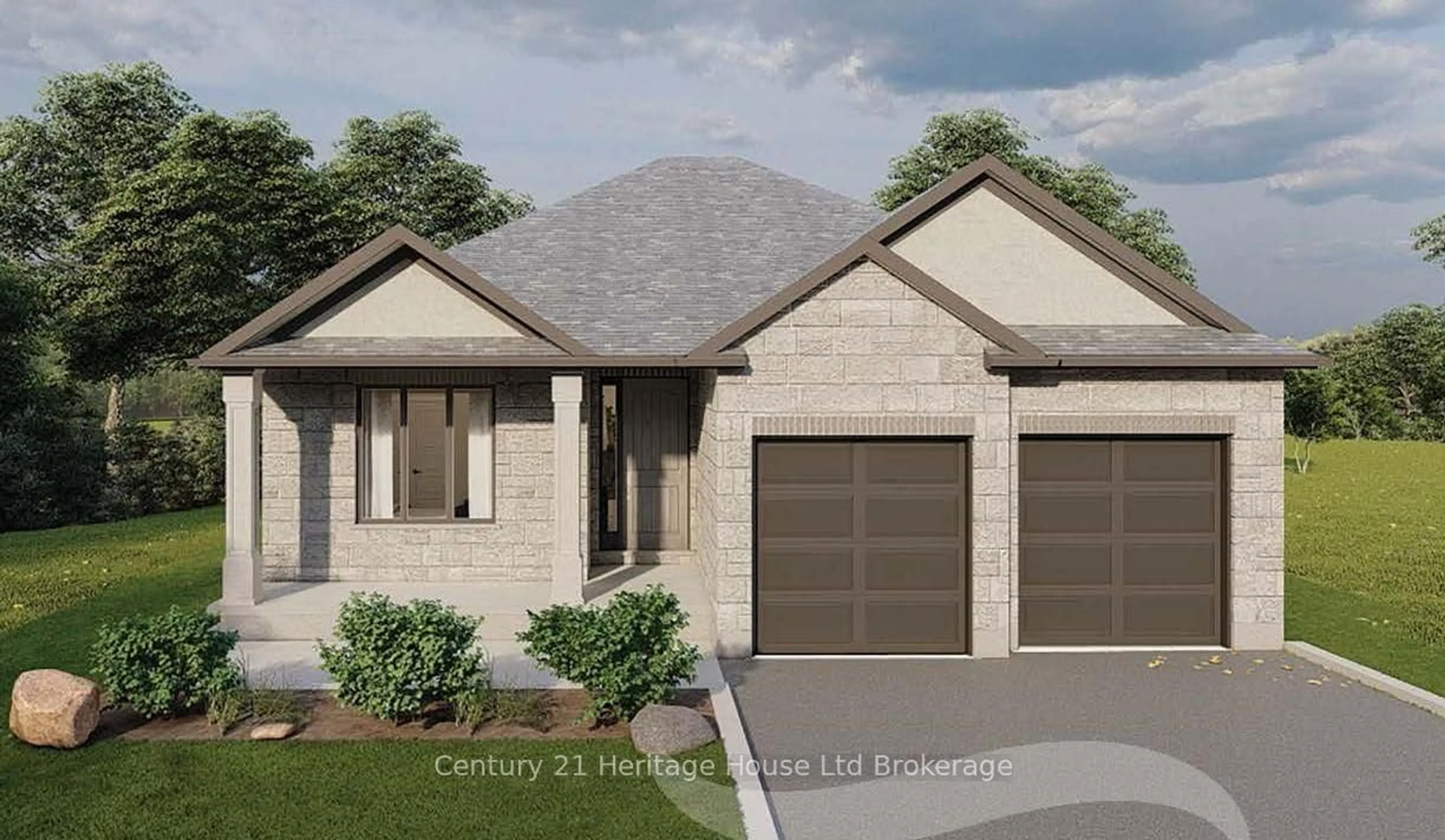 Home with brick exterior material, street for Lot 7 (14) Darrow Dr, Tillsonburg Ontario N4G 0L3