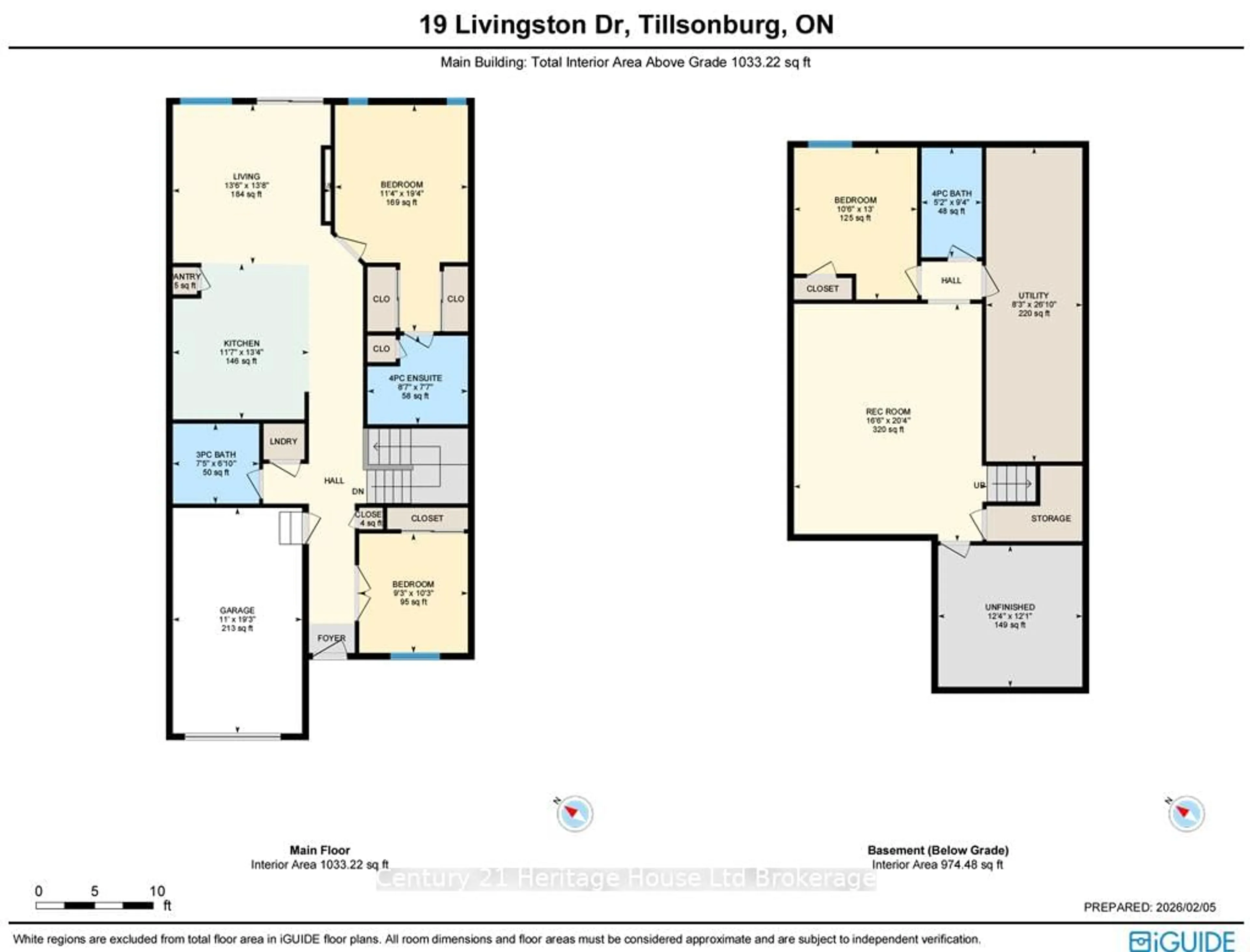 Floor plan for 19 Livingston Dr, Tillsonburg Ontario N4G 0J3