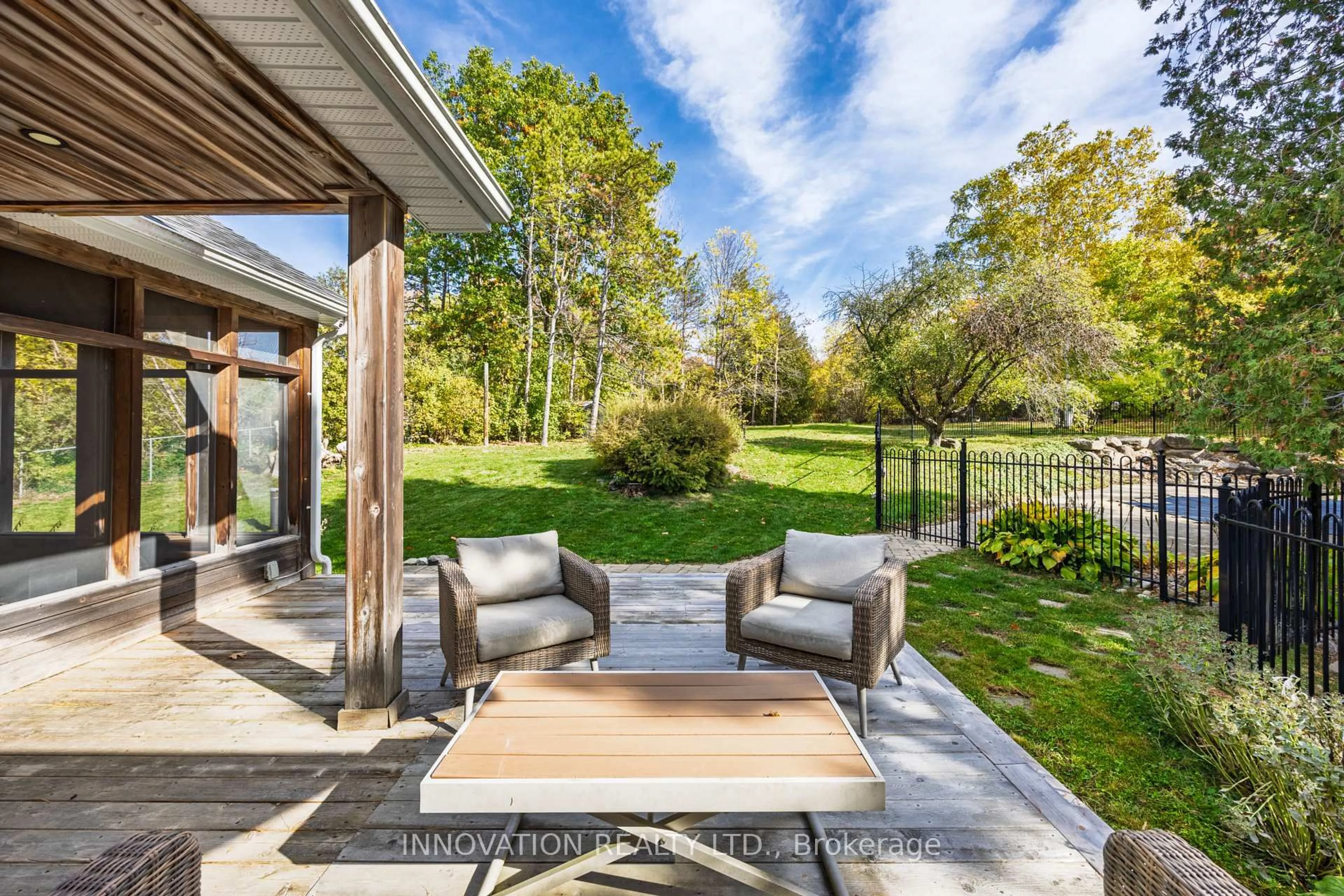 Patio, water/lake/river/ocean view for 5609 South River Dr, Manotick Ontario K4M 1J4
