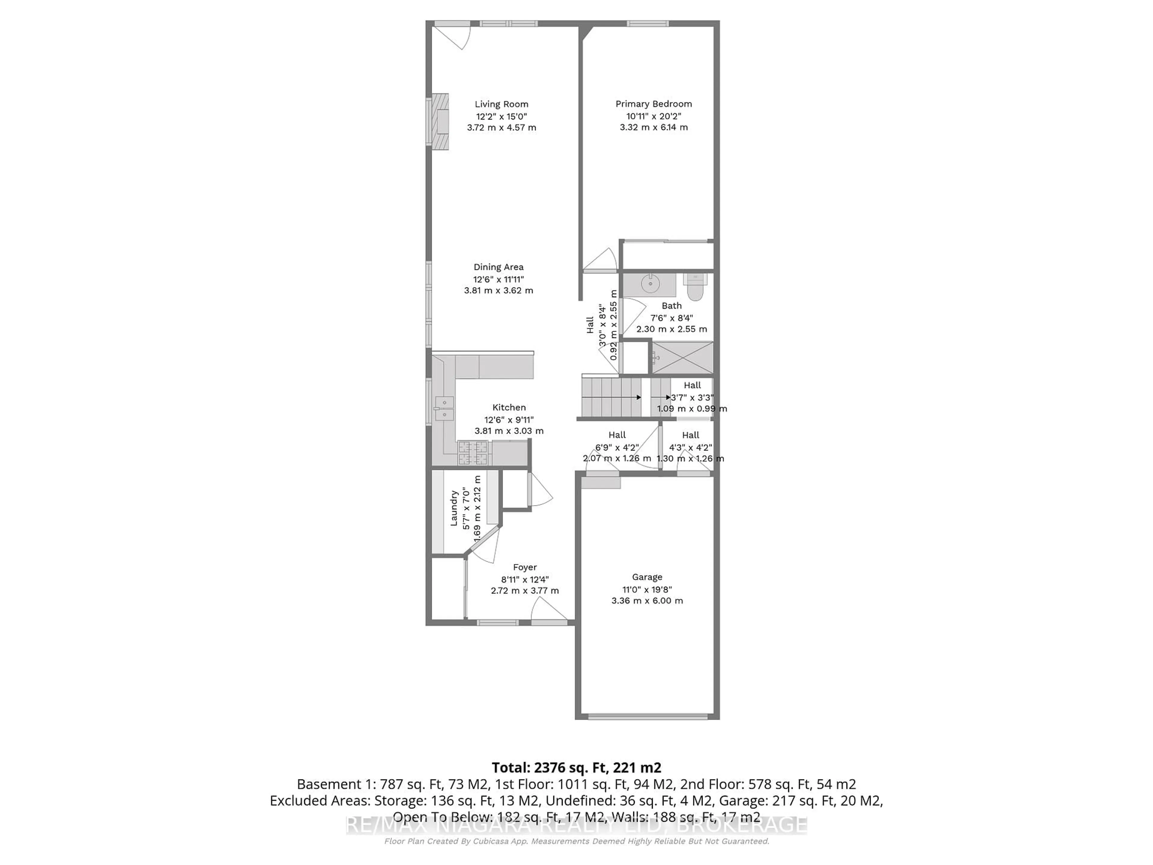 Floor plan for 57 Maple St, Port Colborne Ontario L3K 6G7