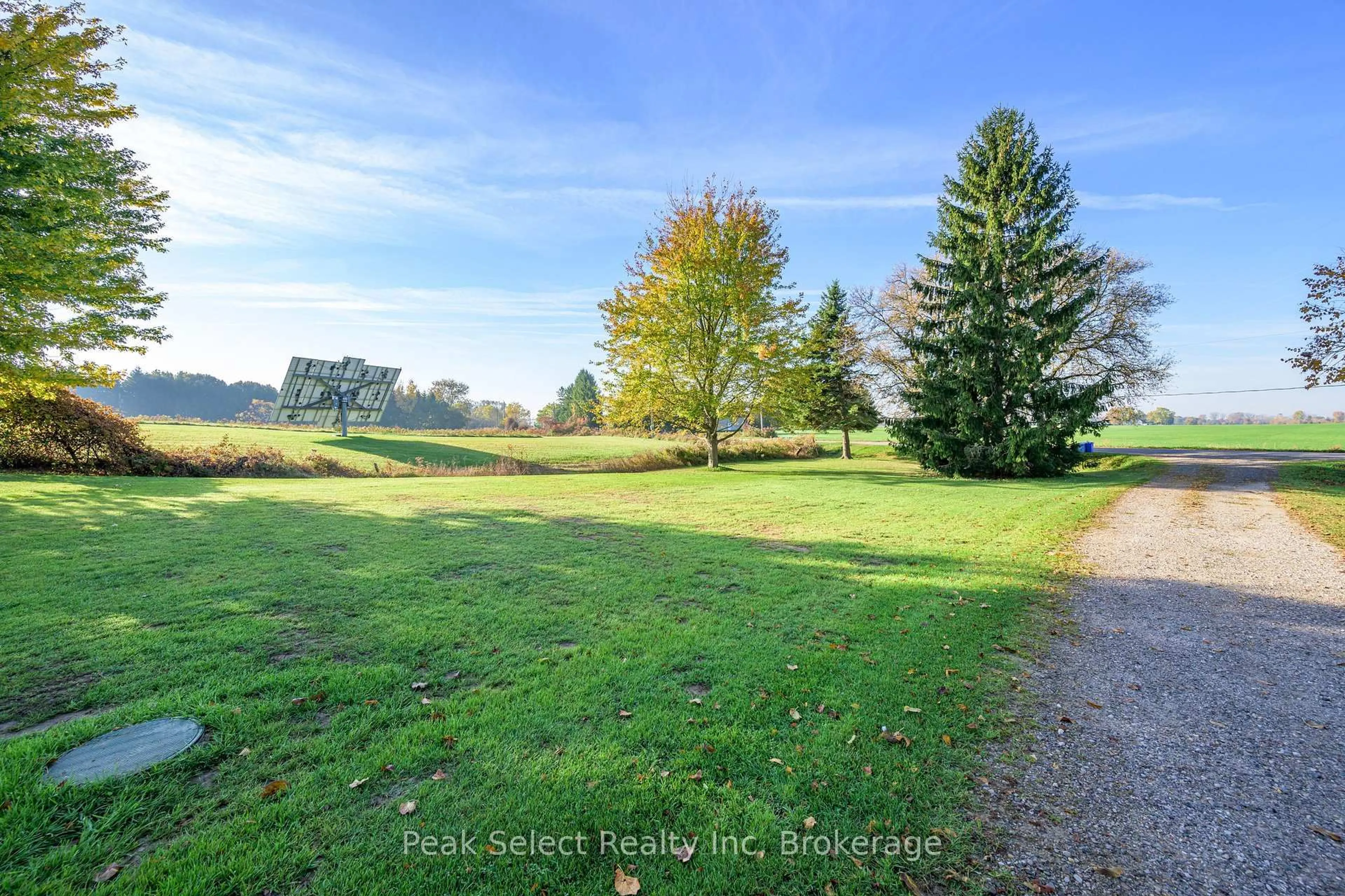 A pic from outside/outdoor area/front of a property/back of a property/a pic from drone, forest/trees view for 20076 Cherryhill Rd, Thames Centre Ontario N0M 2M0