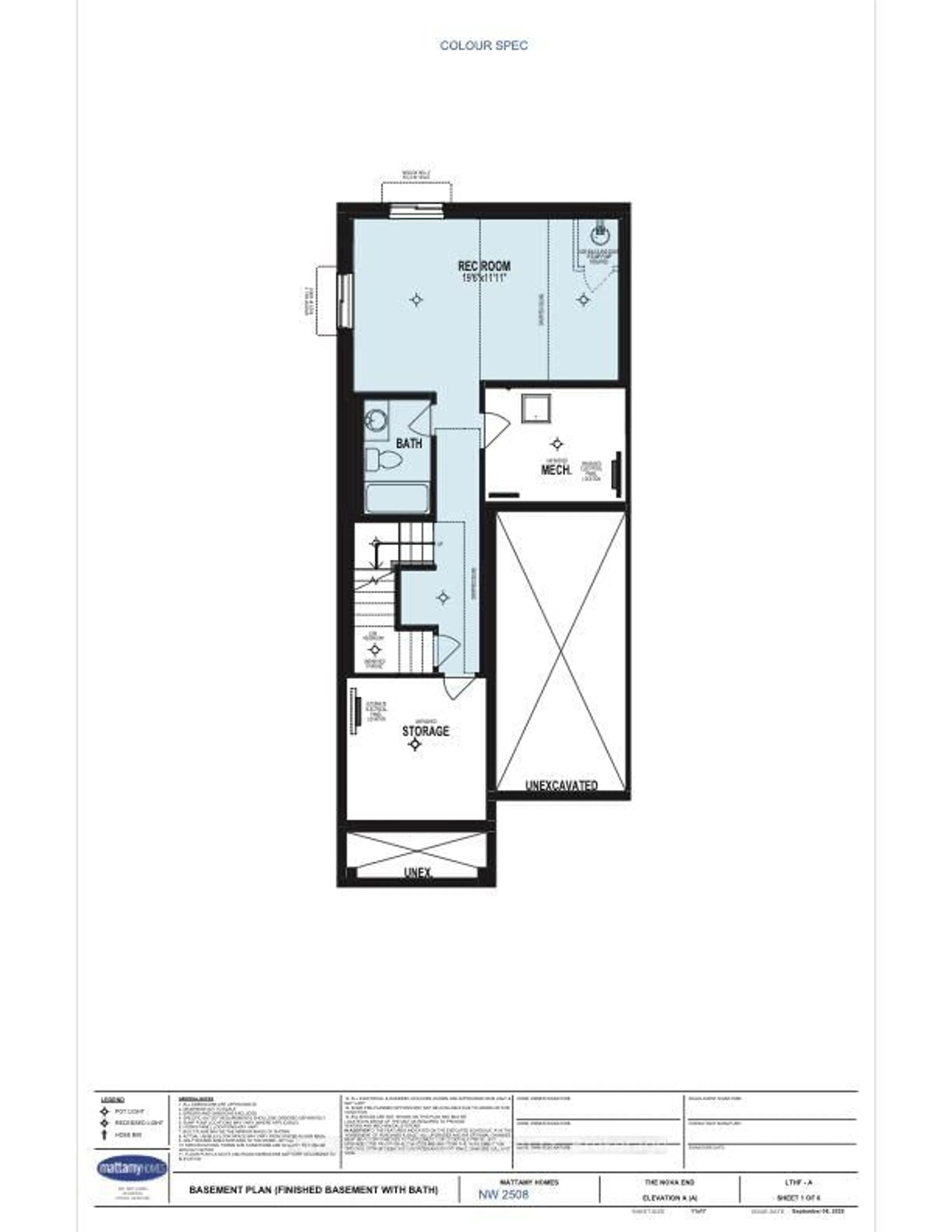 Floor plan for 1027 Elixir Pl, Kanata Ontario K2W 0P3