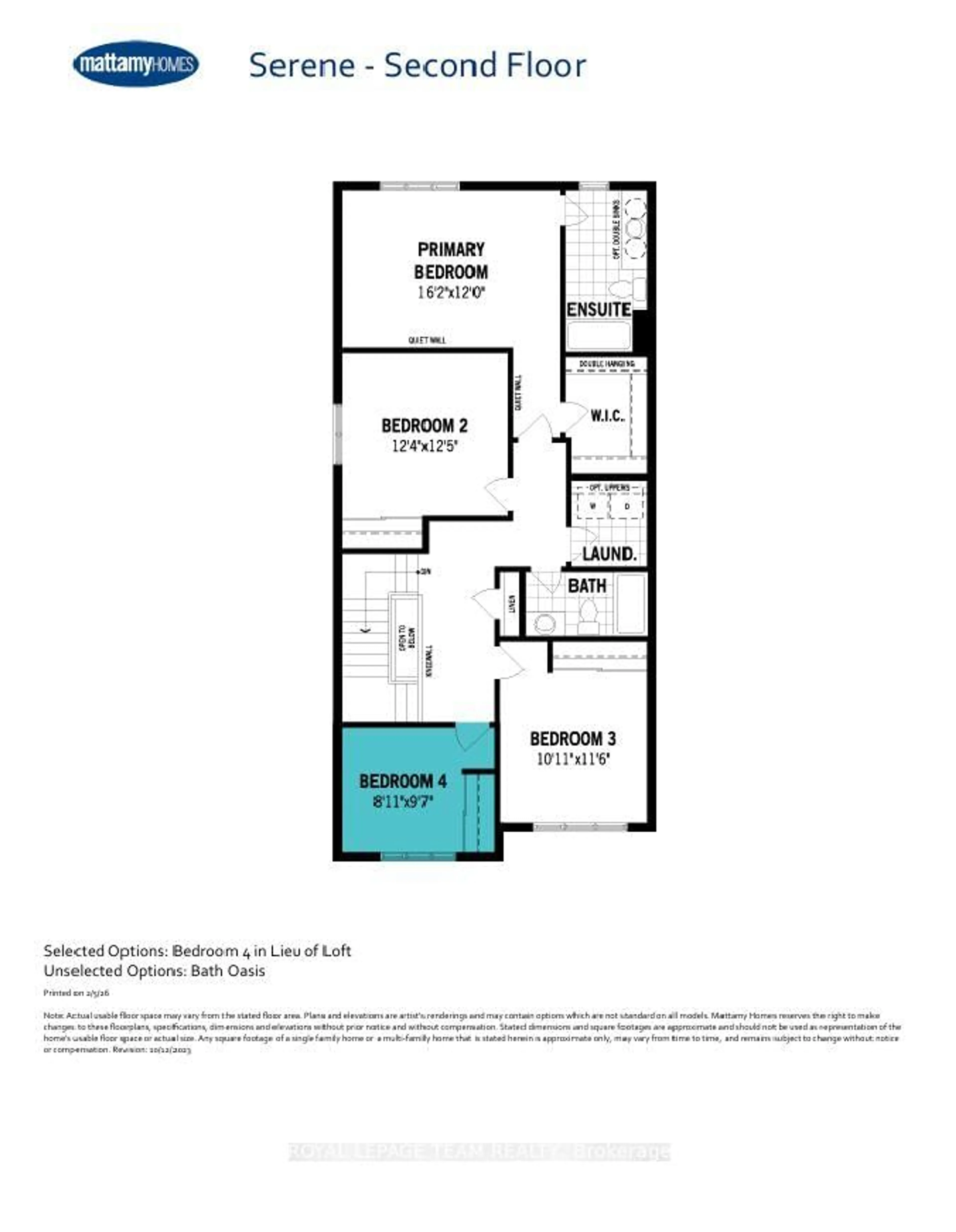 Floor plan for 838 Tincture Pl, Kanata Ontario K2W 0P4
