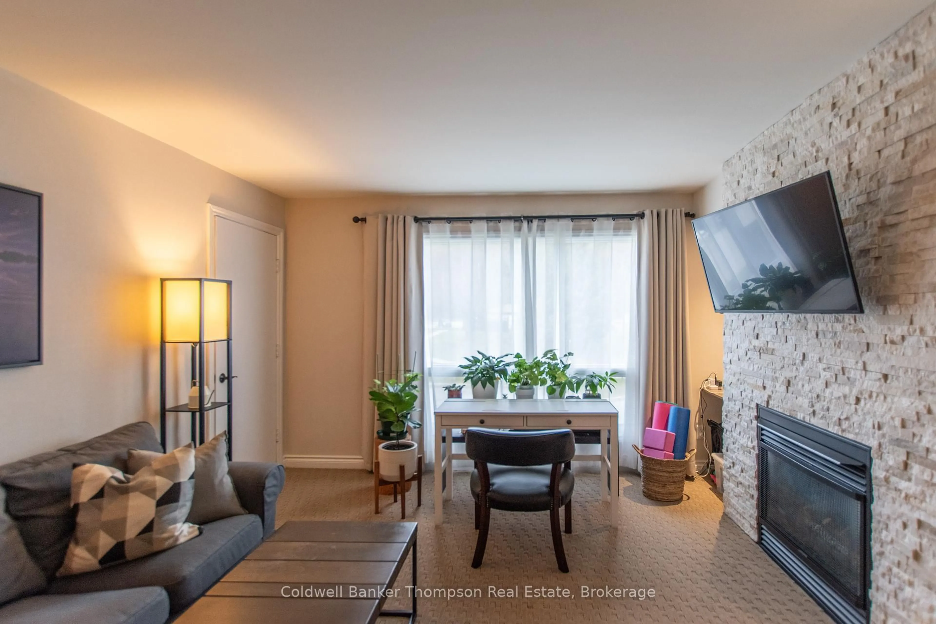 Living room with furniture, unknown for 1235 DEERHURST Dr #53-201, Huntsville Ontario P1H 2E8