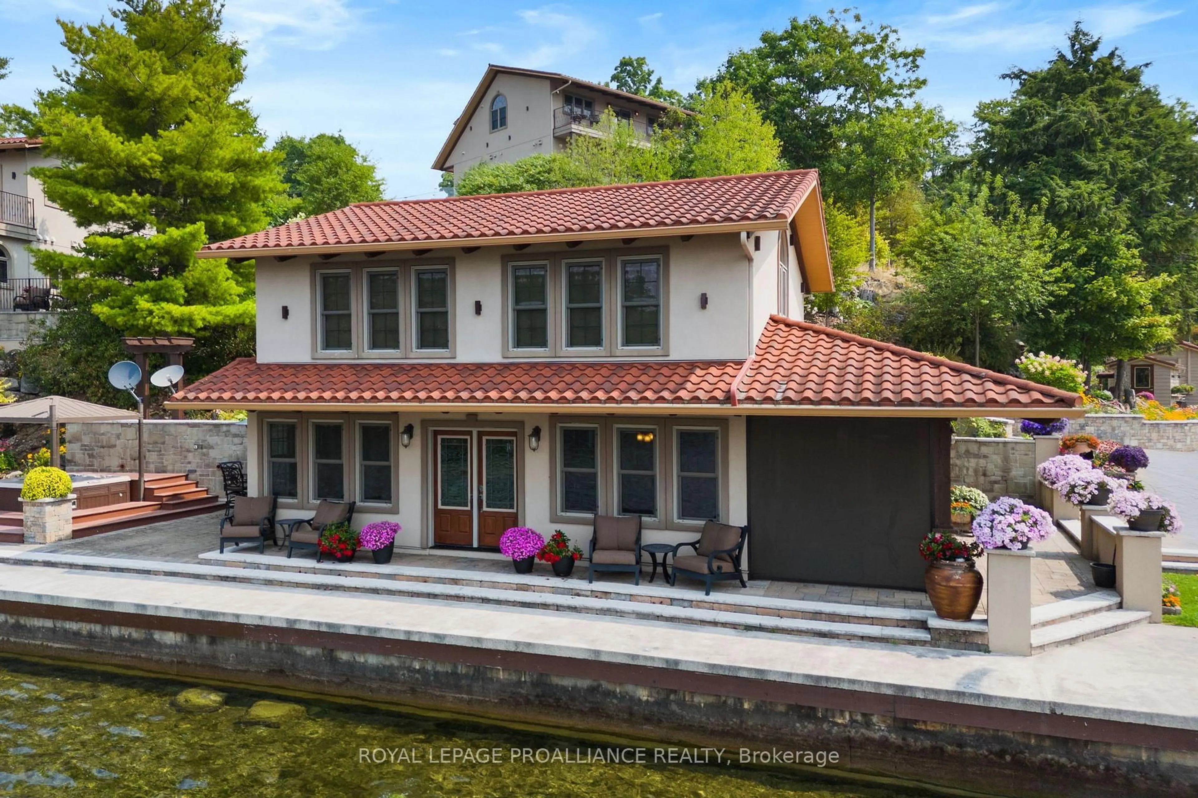 Home with brick exterior material, water/lake/river/ocean view for 270 Spence Lane, Athens Ontario K0E 1B0