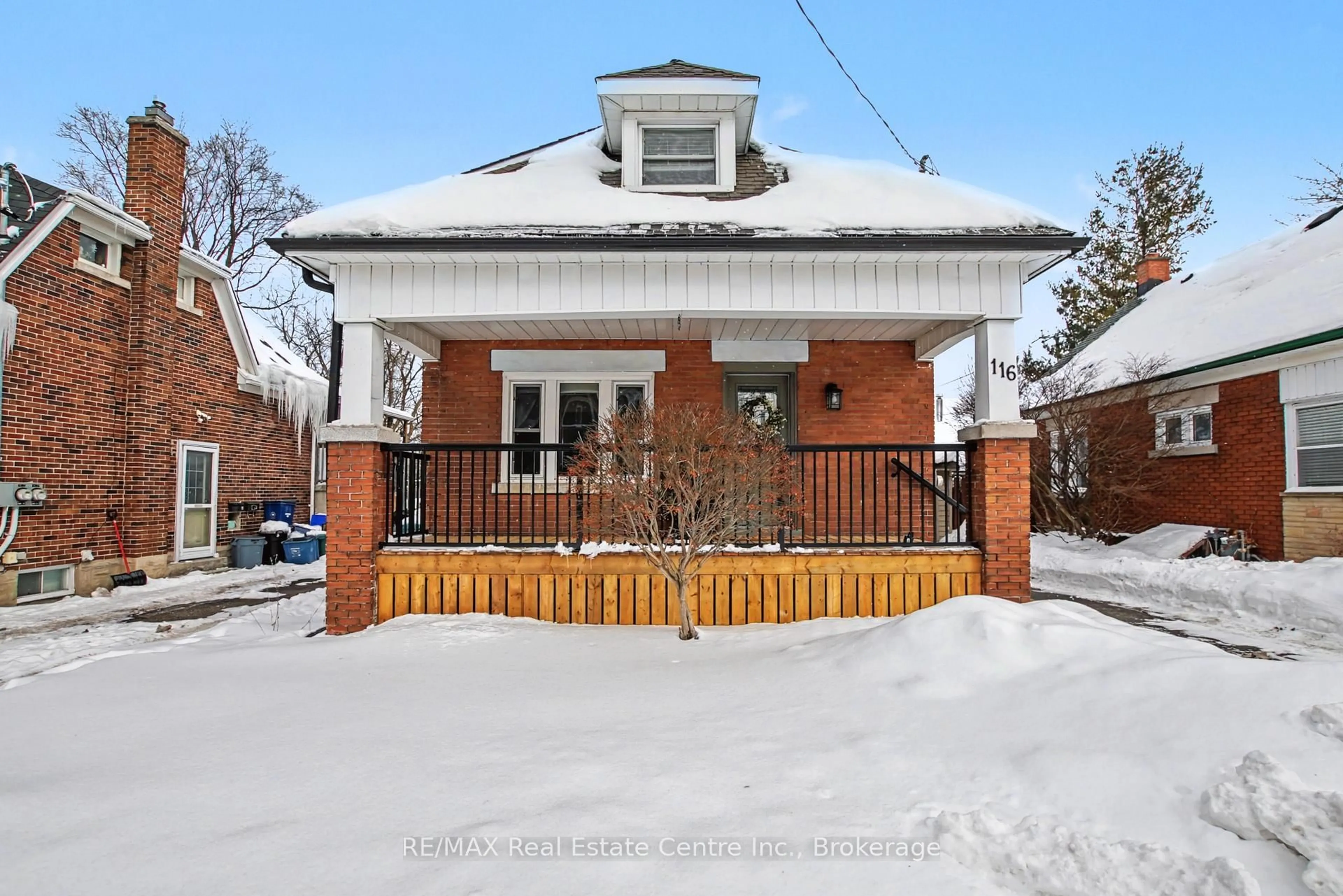 Home with brick exterior material, street for 116 Waterloo St, Waterloo Ontario N2J 1X9