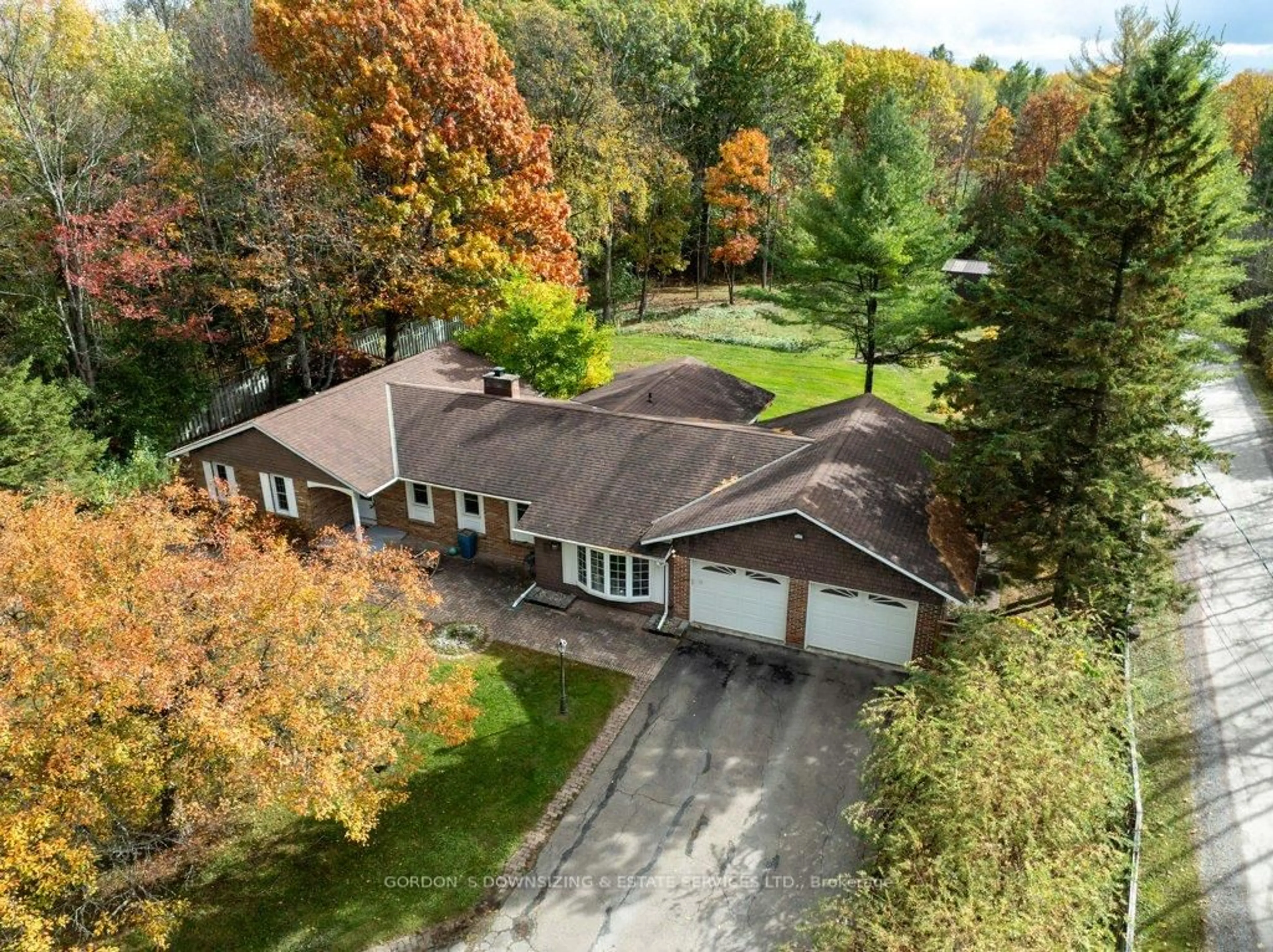 A pic from outside/outdoor area/front of a property/back of a property/a pic from drone, unknown for 303 Woodridge Rd, Elizabethtown-Kitley Ontario K6V 7C9