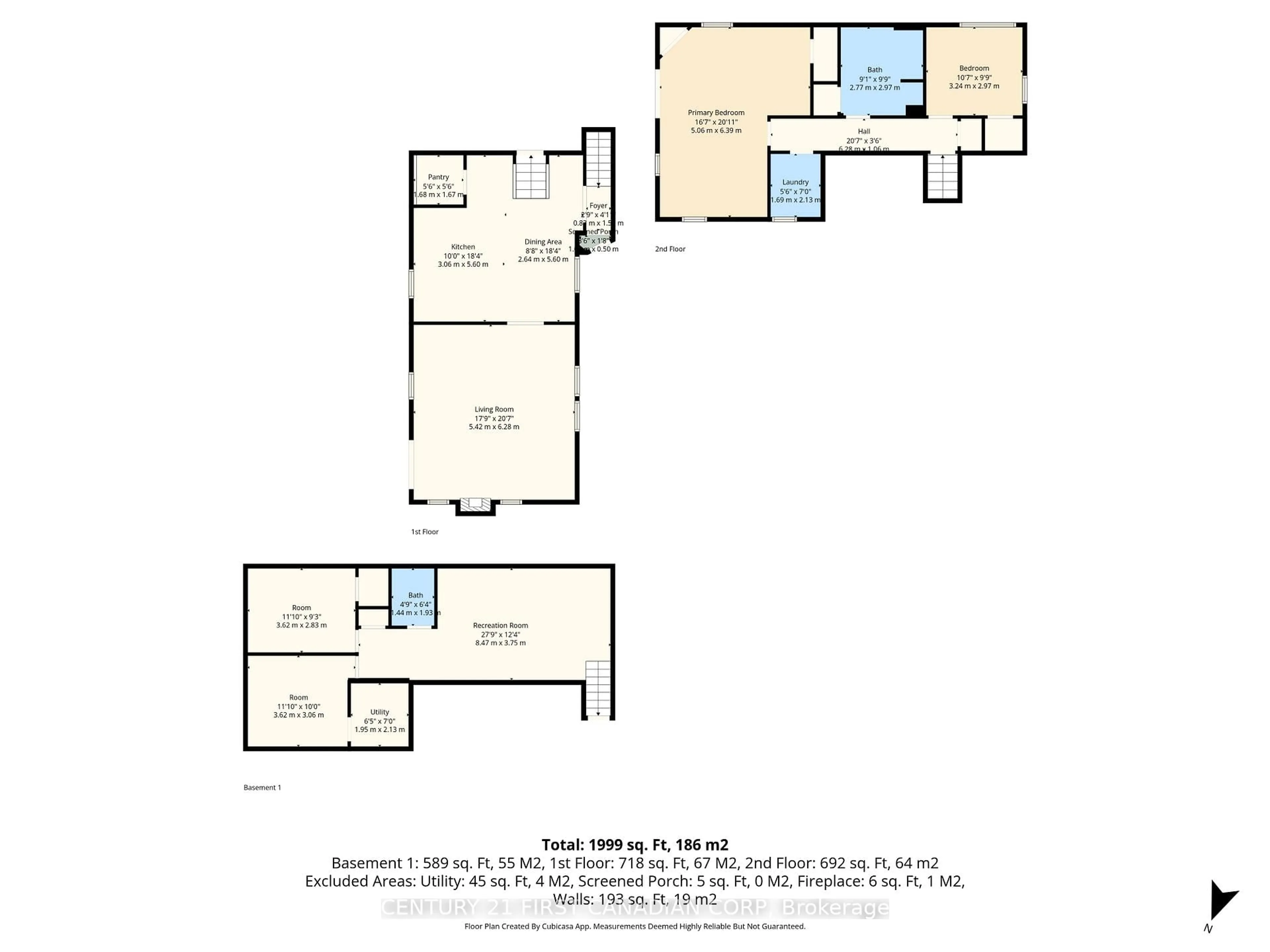 Floor plan for 7641 Lakeshore Rd, Lambton Shores Ontario N0N 1J0