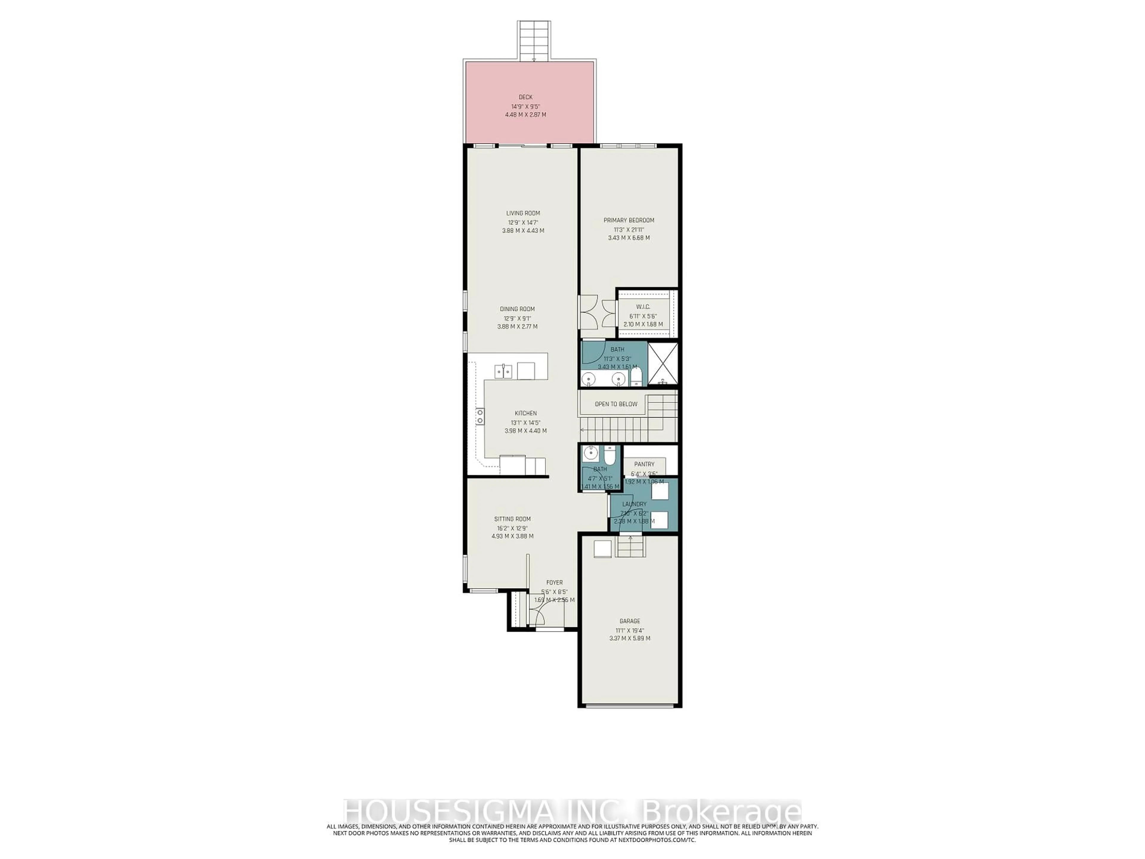 Floor plan for 193 Oxford St, North Grenville Ontario K0G 1J0