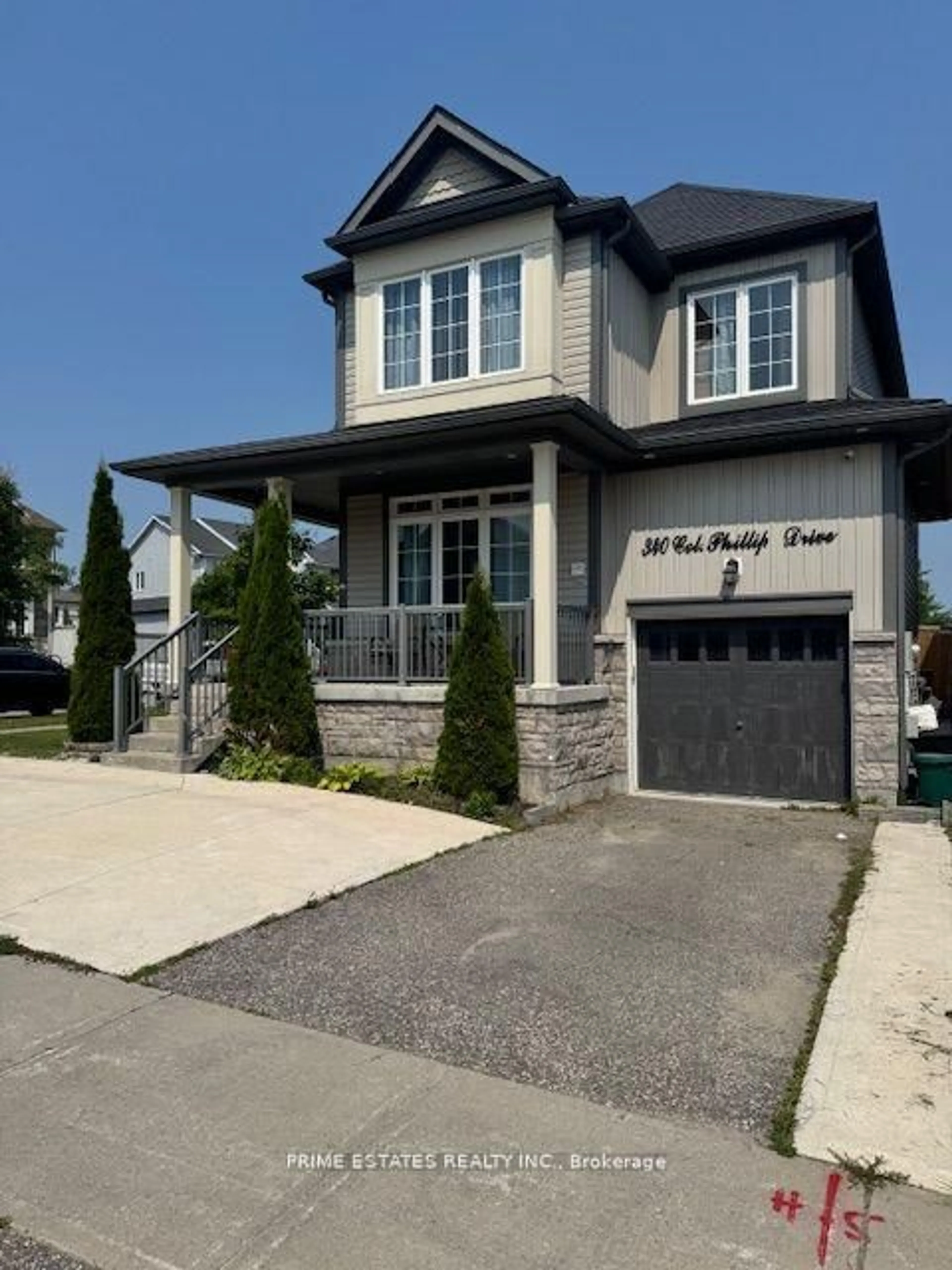 Home with brick exterior material, street for 340 Col Phillips Dr, Shelburne Ontario L9V 3W1