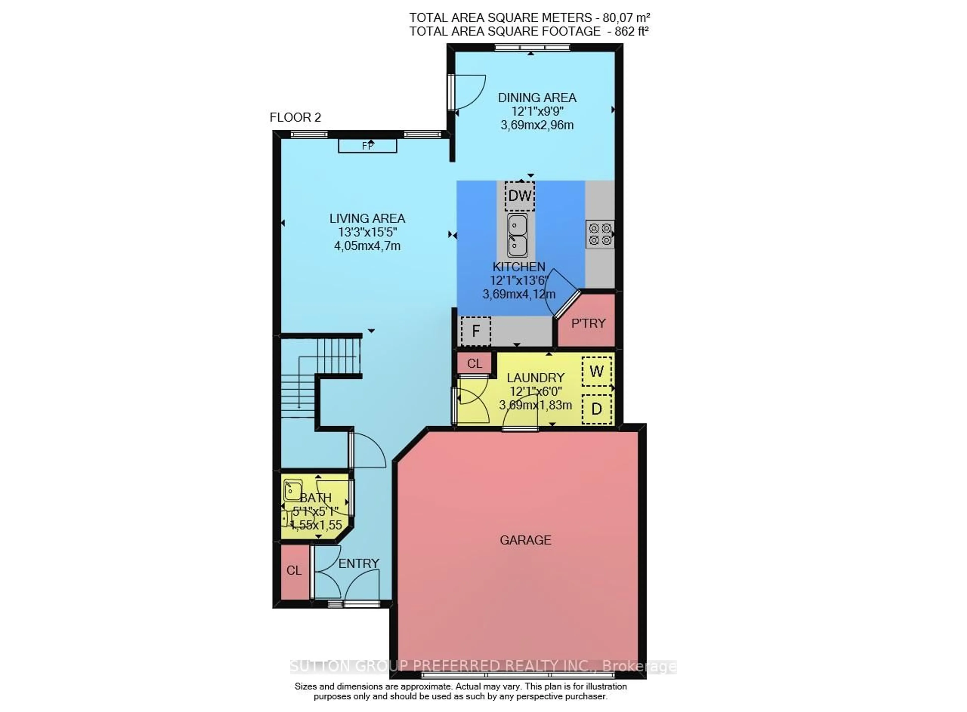 Floor plan for 150 Gilmour Dr, Lucan Biddulph Ontario N0M 2J0