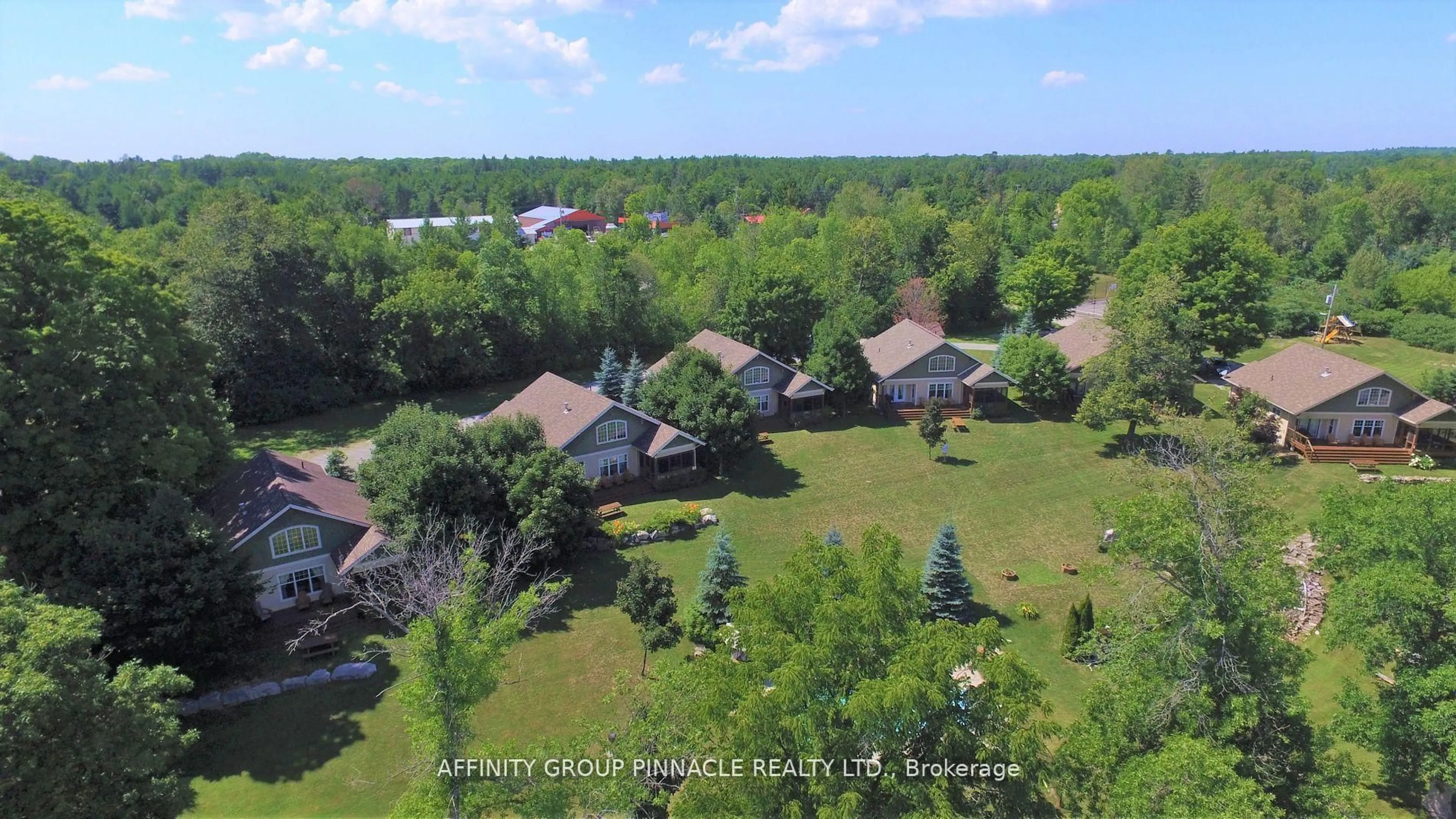 A pic from outside/outdoor area/front of a property/back of a property/a pic from drone, unknown for 6 Goldrock Rd #3-2-4, Kawartha Lakes Ontario K0M 1K0