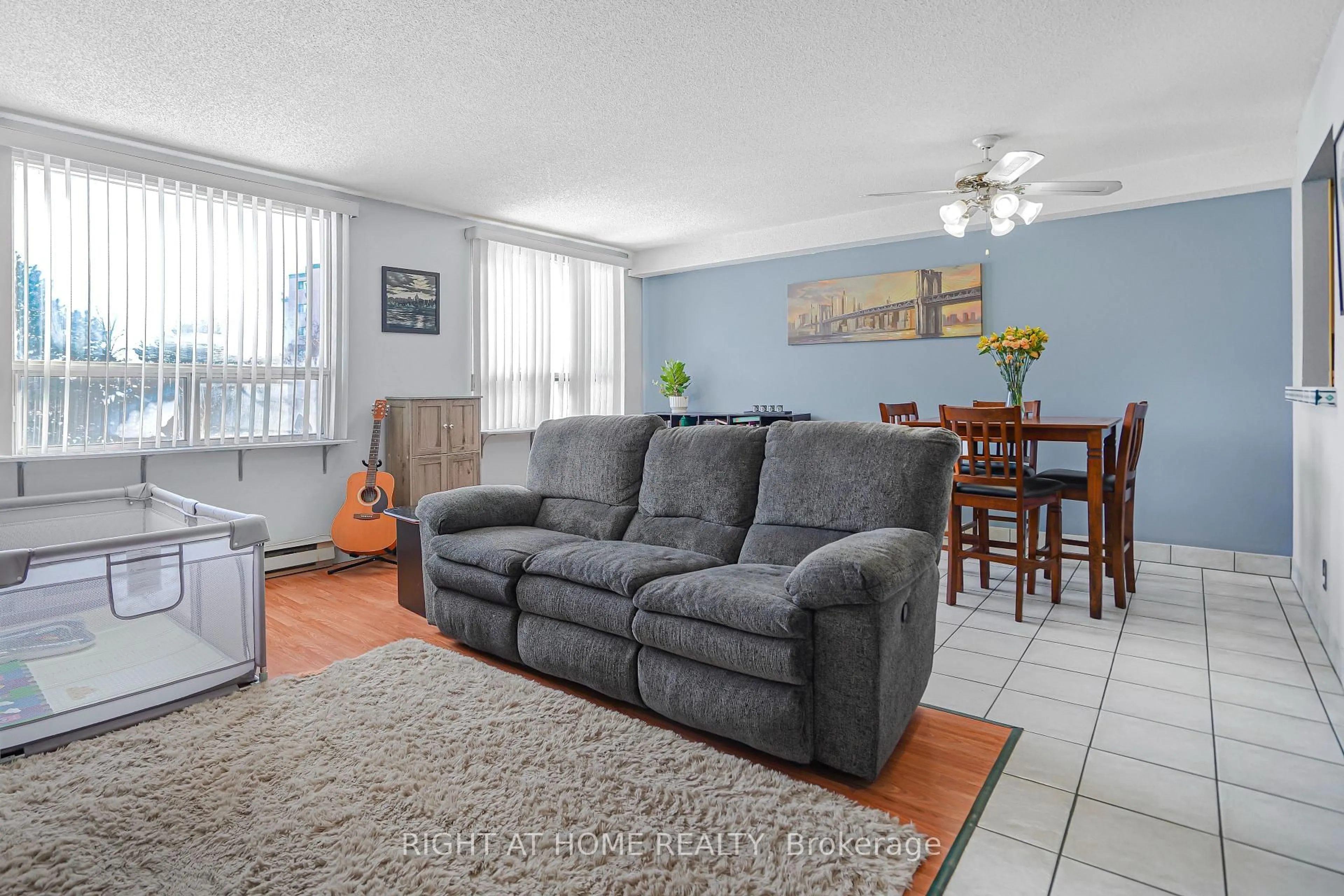 Living room with furniture, unknown for 18 Holborn Crt #203, Kitchener Ontario N2A 4A1