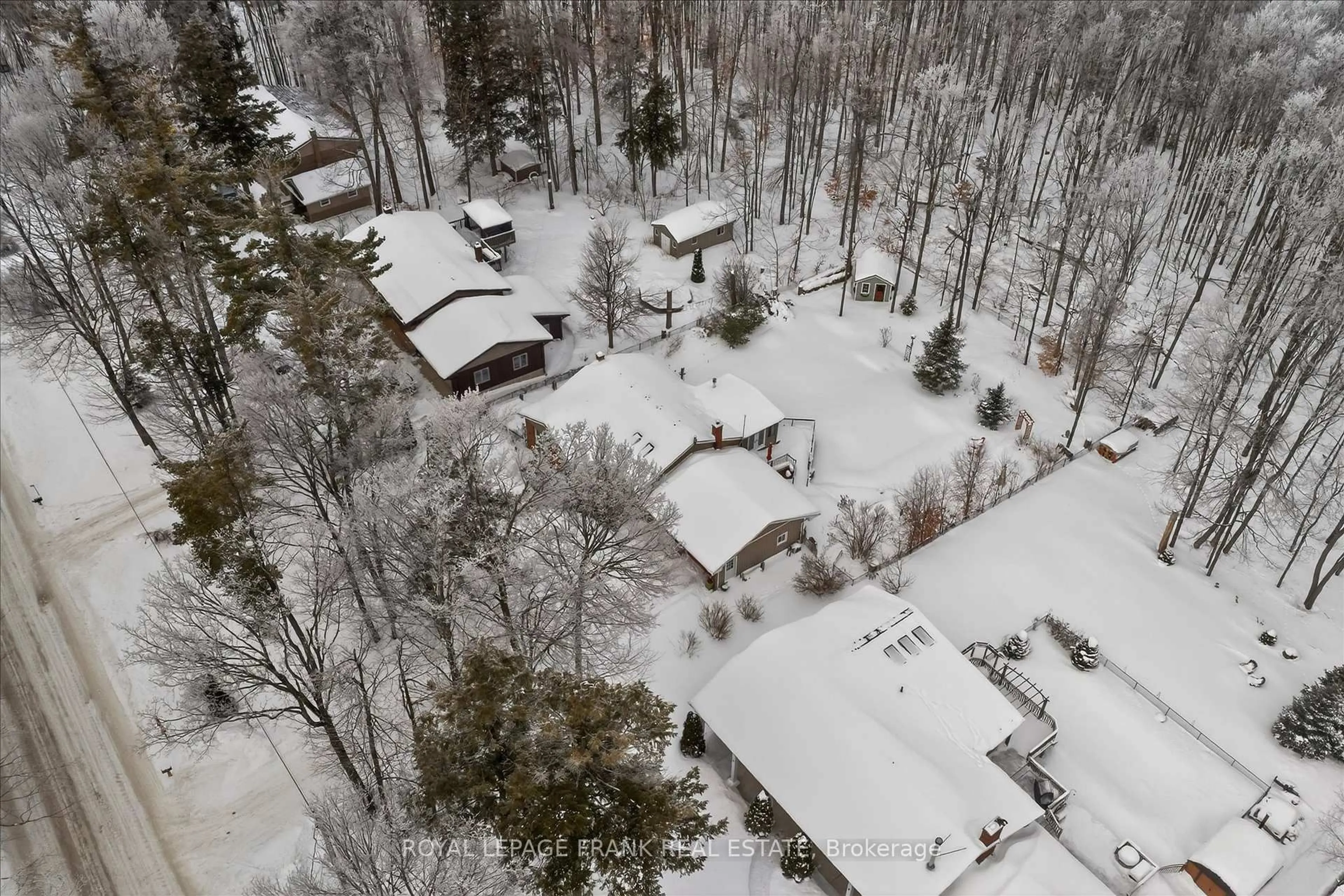 A pic from outside/outdoor area/front of a property/back of a property/a pic from drone, unknown for 494 5th Line, Selwyn Ontario K9J 0C5