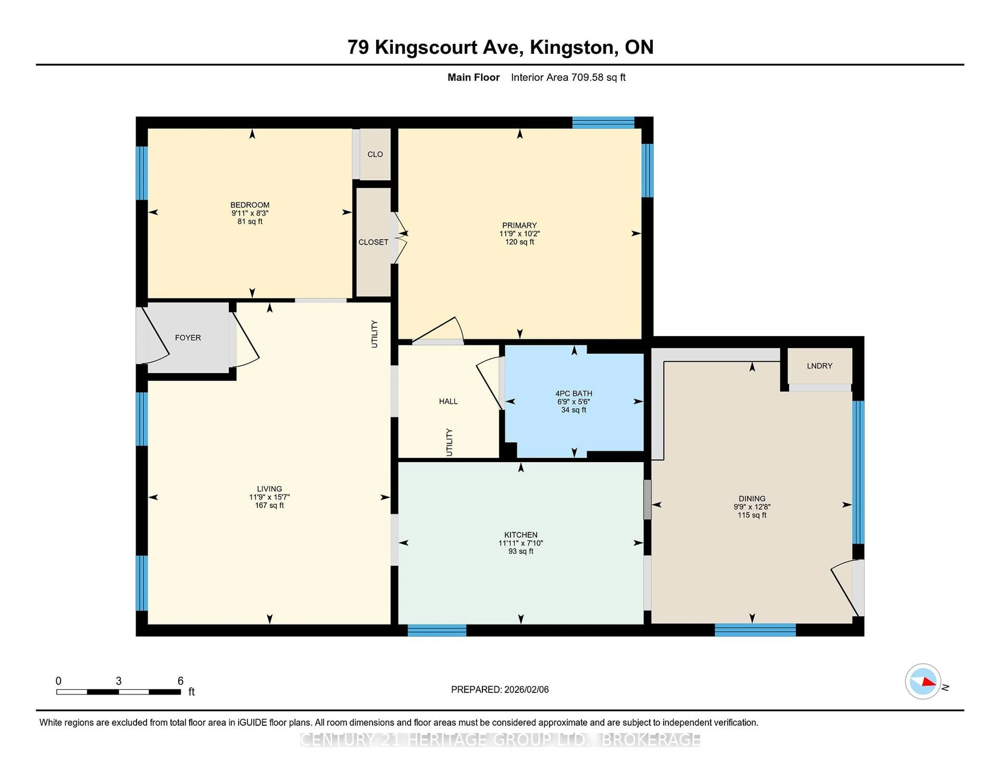 Floor plan for 79 Kingscourt Ave, Kingston Ontario K7K 4N8