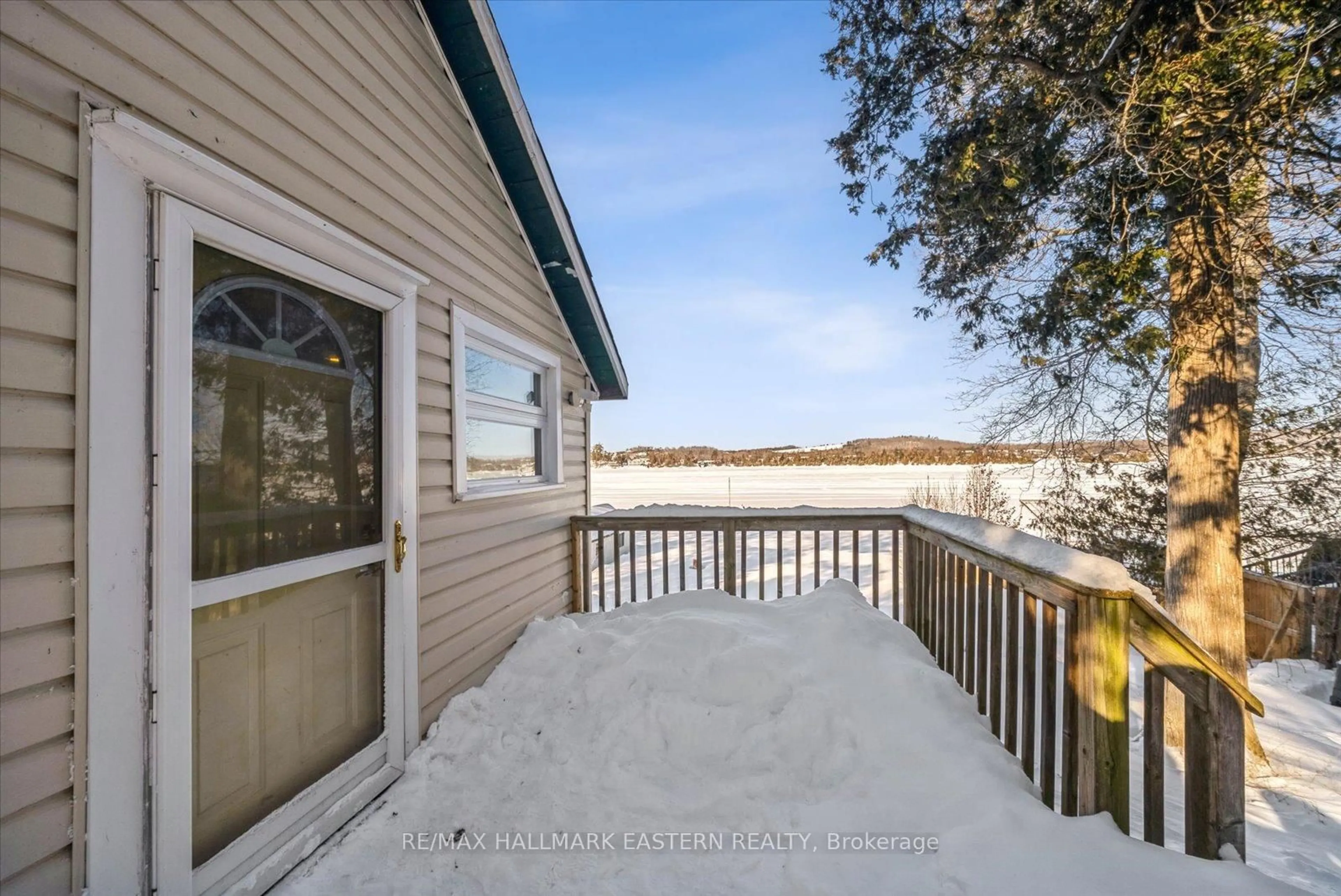 Patio, water/lake/river/ocean view for 344 Fife Ave, Selwyn Ontario K9J 6X3