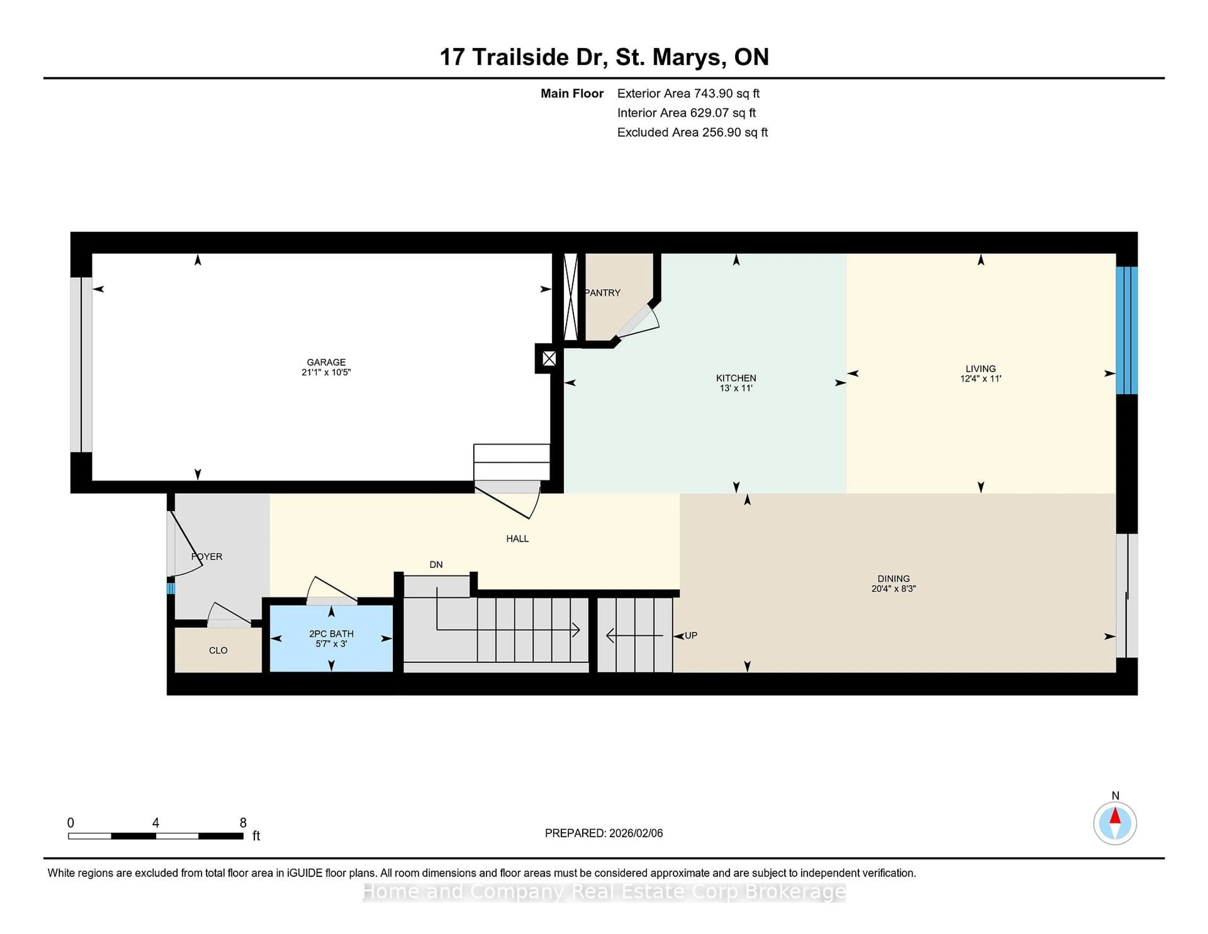 Floor plan for 17 Trail Side Dr, St. Marys Ontario N4X 0C1