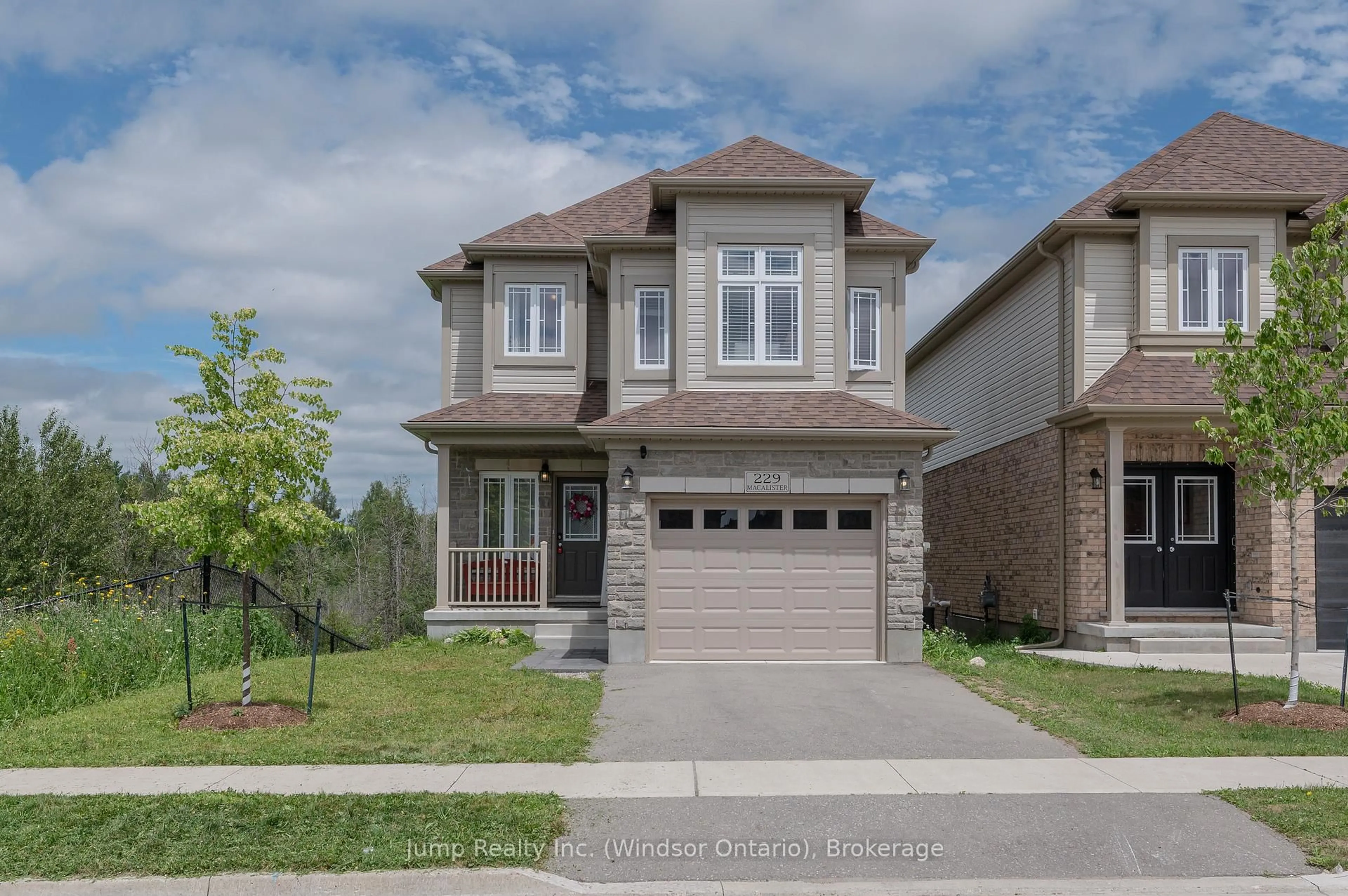 Home with brick exterior material, street for 229 Macalister Blvd, Guelph Ontario N1G 0G8