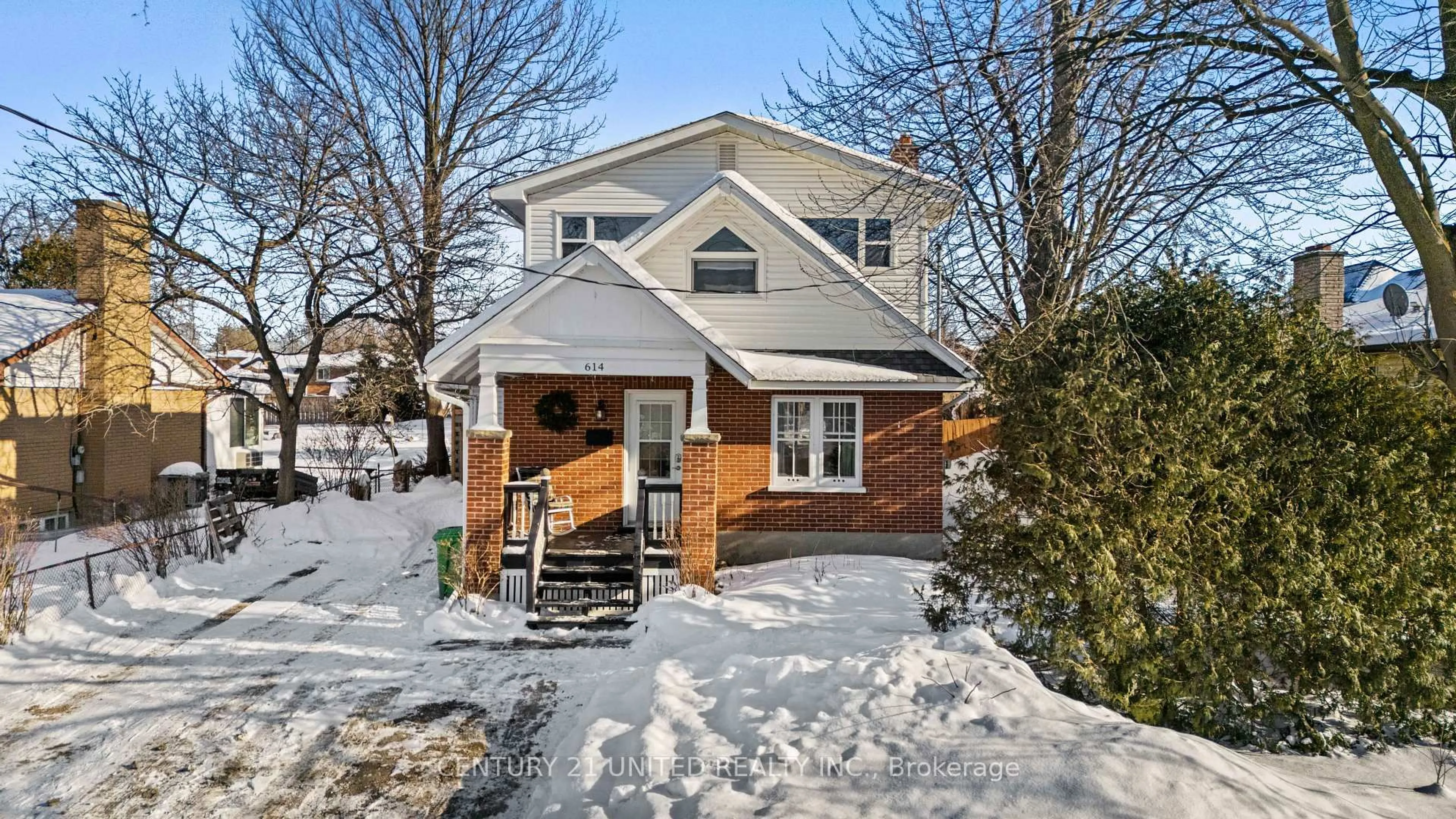 Home with brick exterior material, street for 614 River Rd, Peterborough Ontario K9J 1E7