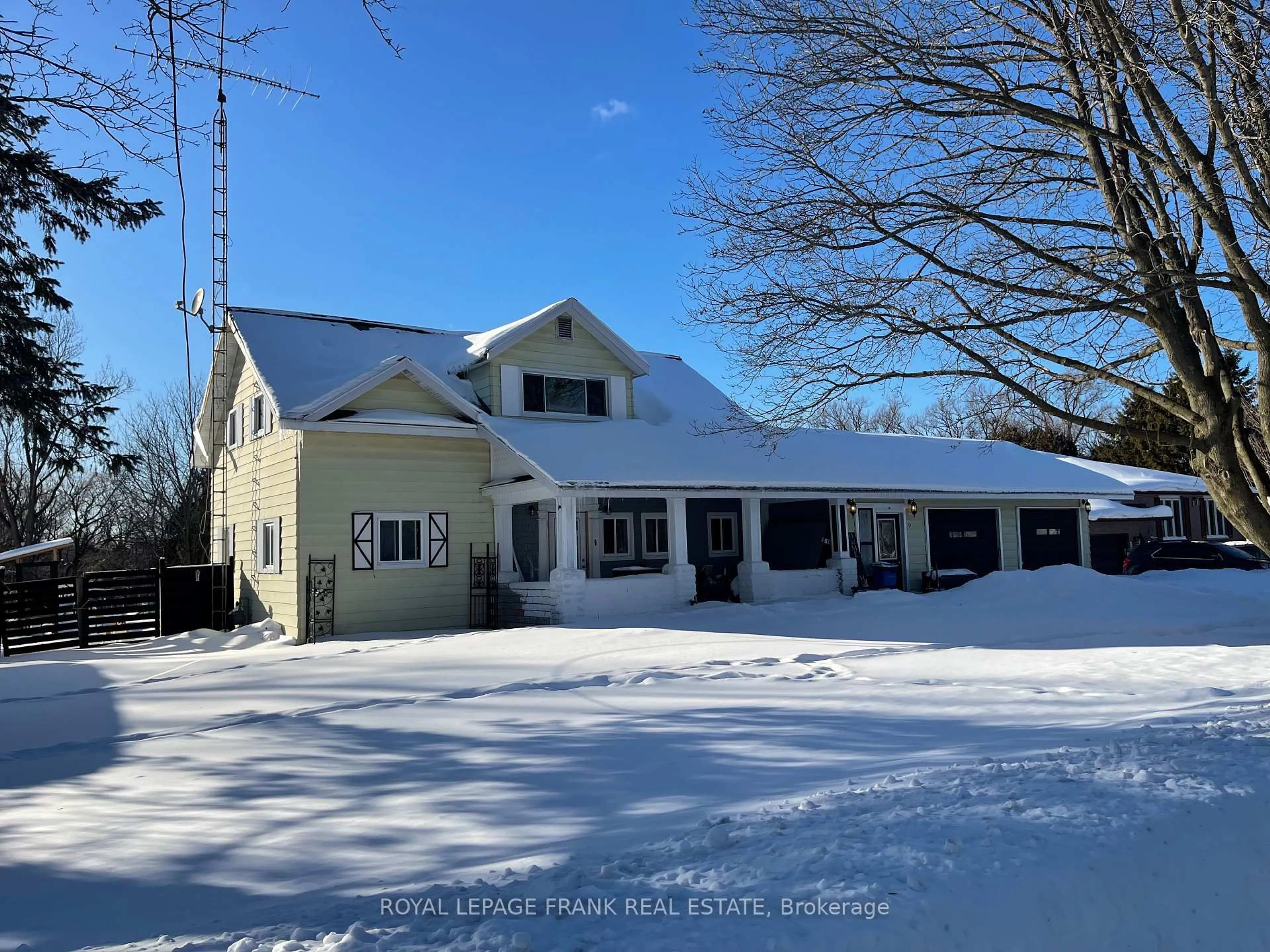 A pic from outside/outdoor area/front of a property/back of a property/a pic from drone, unknown for 9 Parliament St, Cramahe Ontario K0K 1S0
