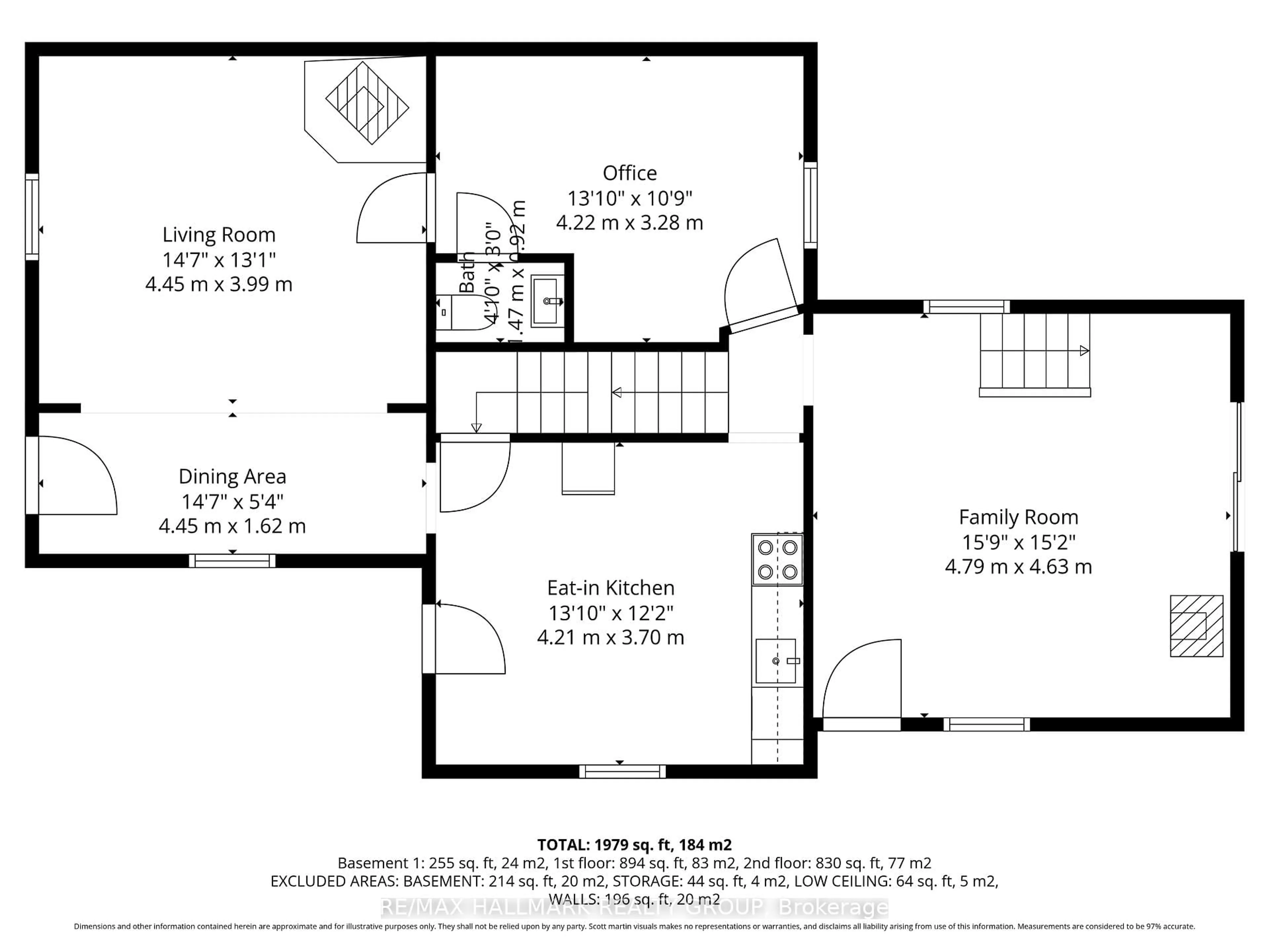 Floor plan for 523 St Lawrence St, Merrickville-Wolford Ontario K0G 1N0