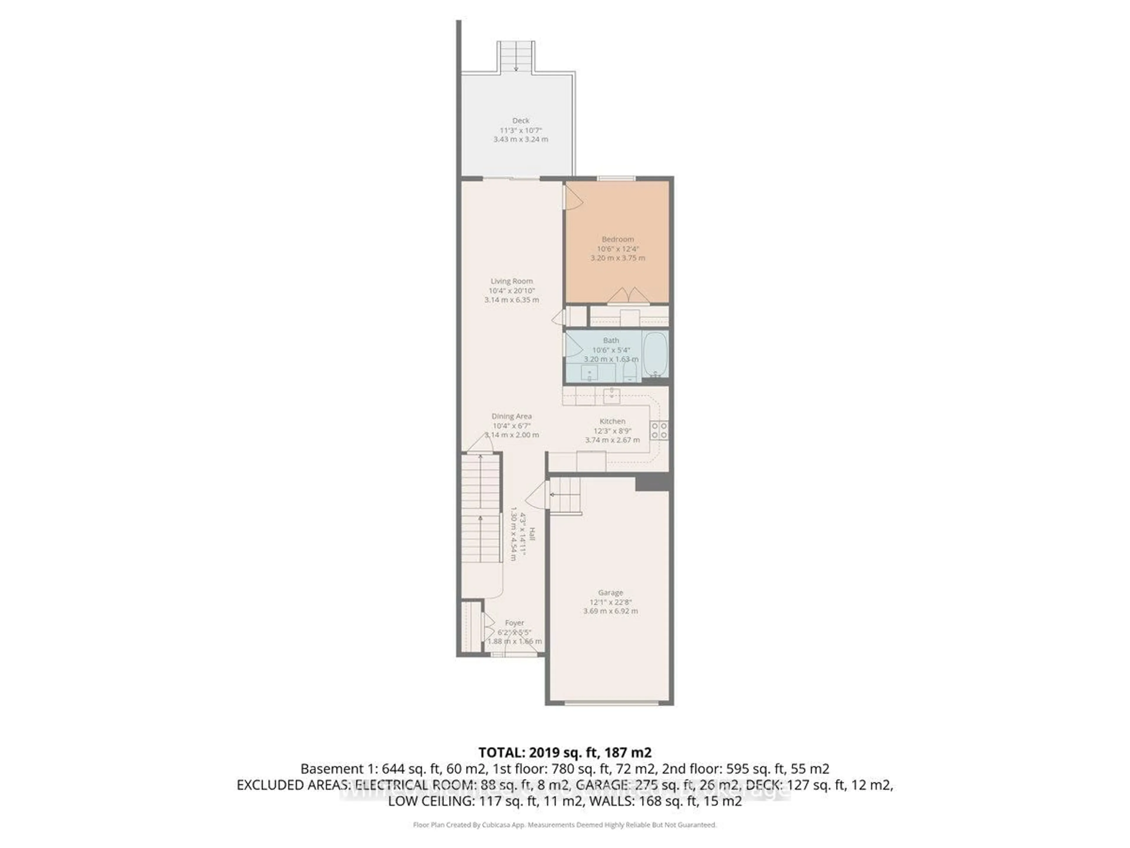 Floor plan for 227 Saugeen St, Saugeen Shores Ontario N0H 2L0