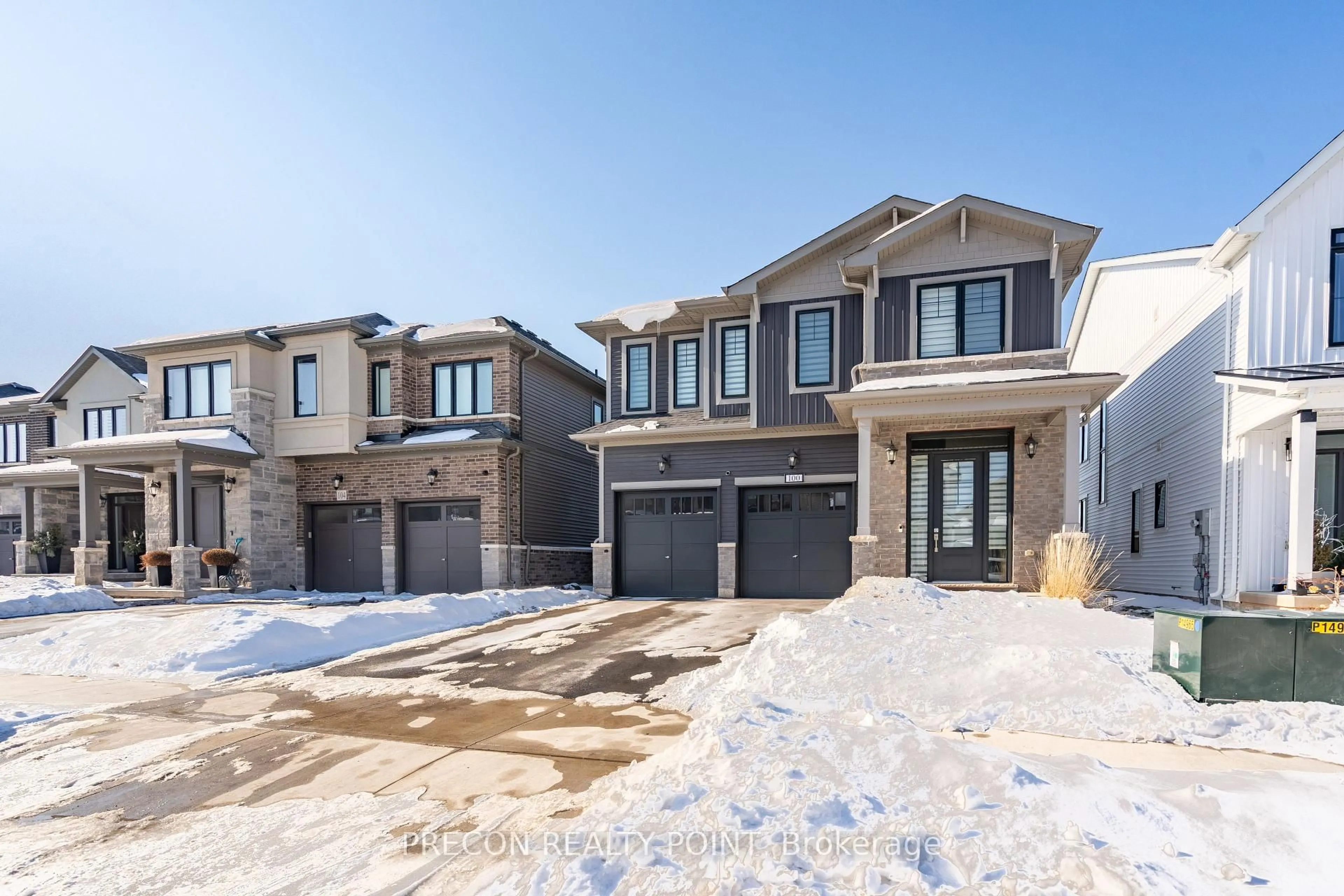 Home with brick exterior material, street for 100 Starfire Cres, Hamilton Ontario L8E 0K9