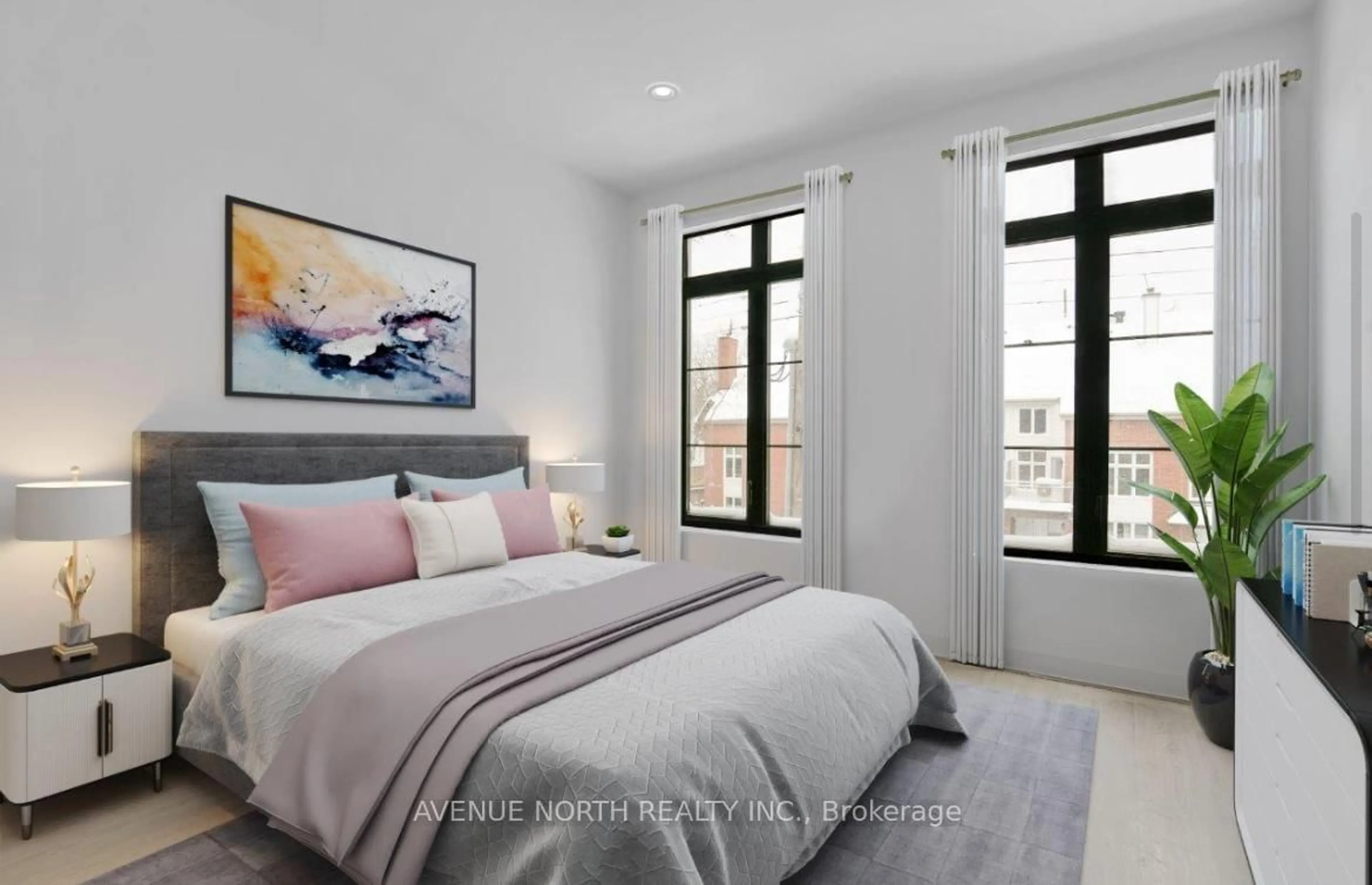 Bedroom with bed, unknown for 74 Havelock St, Ottawa Ontario K1S 0A6