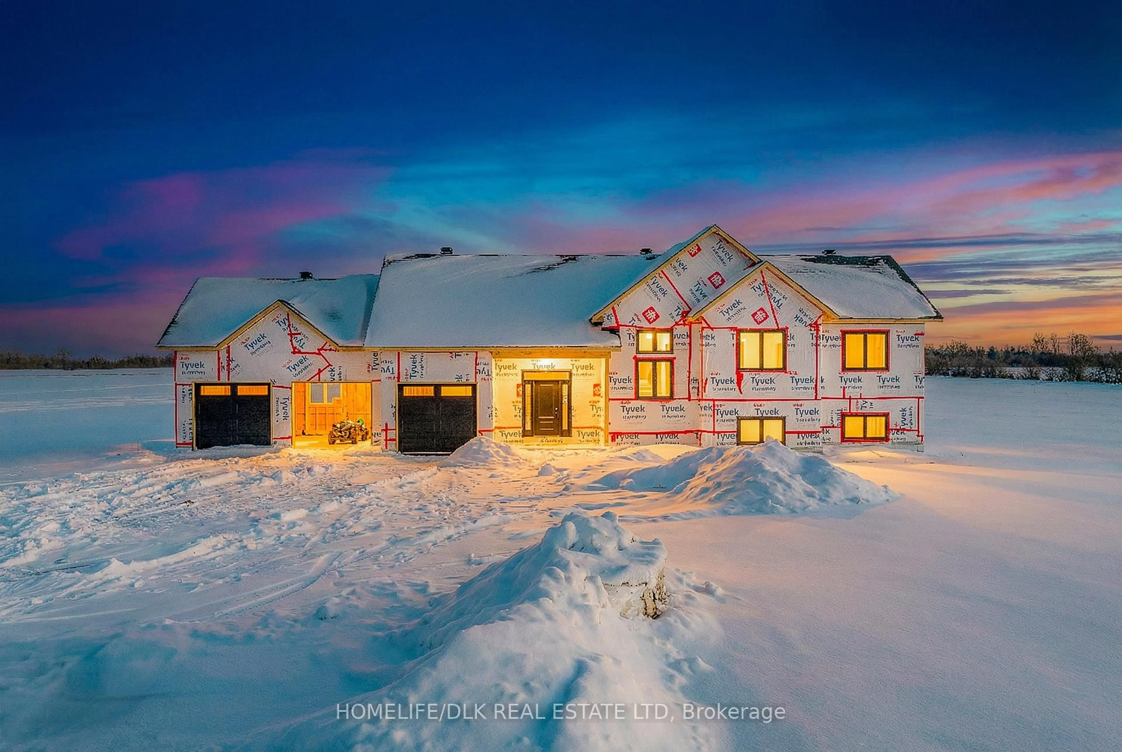 A pic from outside/outdoor area/front of a property/back of a property/a pic from drone, street for 2801 Drummond Concession 2 Rd, Perth Ontario K7H 3C3