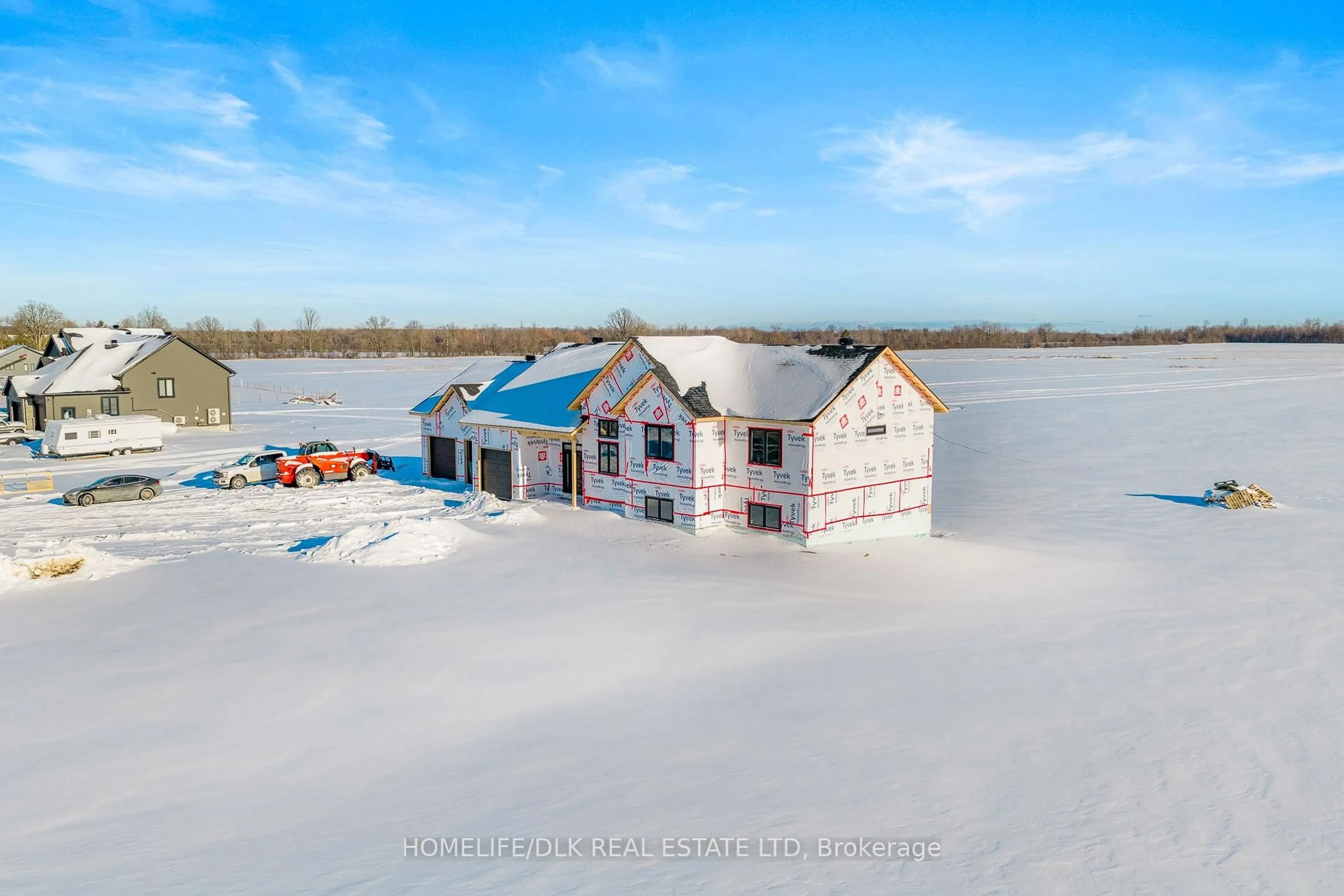 A pic from outside/outdoor area/front of a property/back of a property/a pic from drone, water/lake/river/ocean view for 2801 Drummond Concession 2 Rd, Perth Ontario K7H 3C3