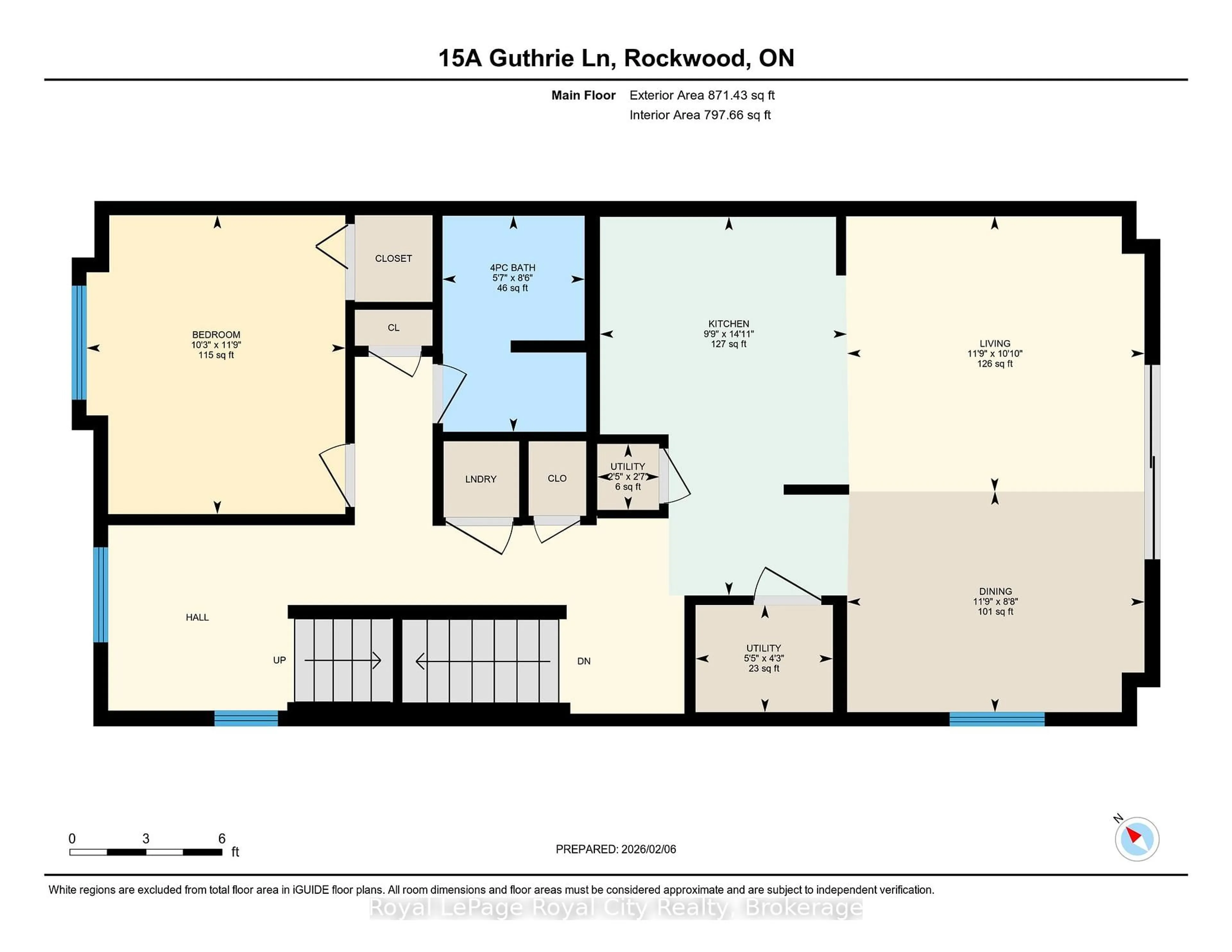 Floor plan for 15A Guthrie Lane, Guelph/Eramosa Ontario N0B 2K0
