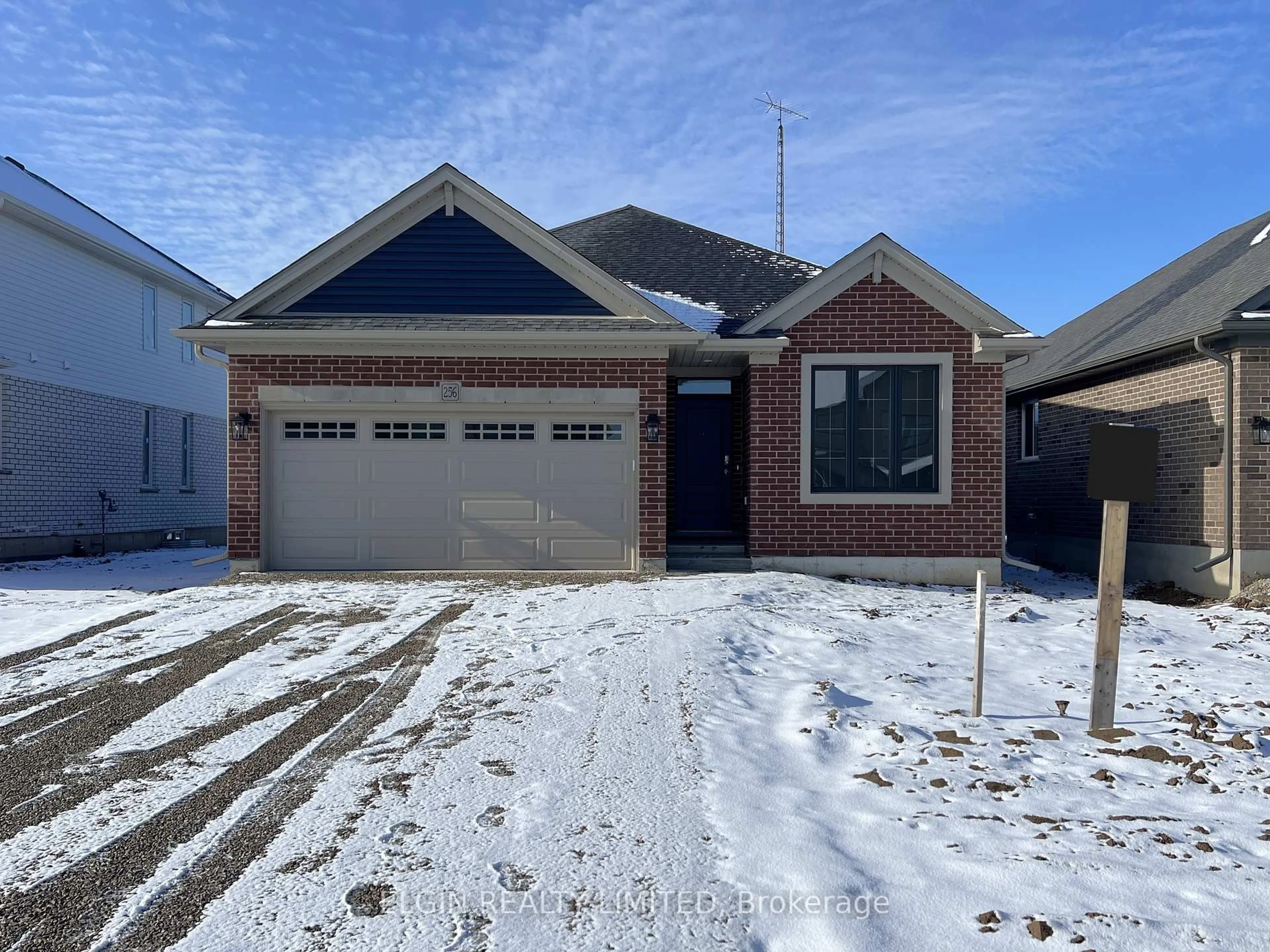 Home with brick exterior material, street for 256 Renaissance Dr, St. Thomas Ontario N5R 0P9