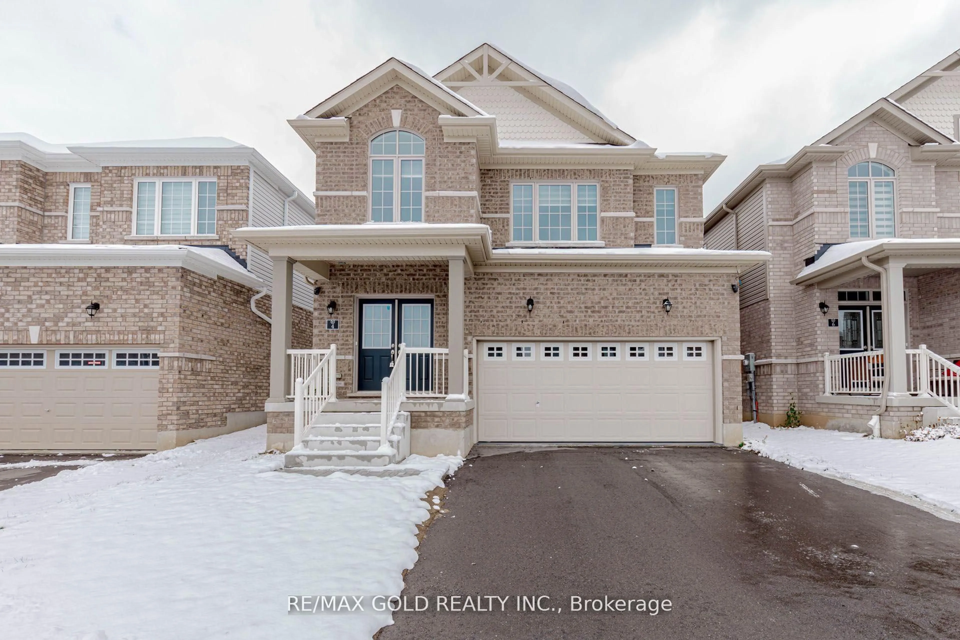 Home with brick exterior material, street for 4 Heming St, Brant Ontario N3L 0M5