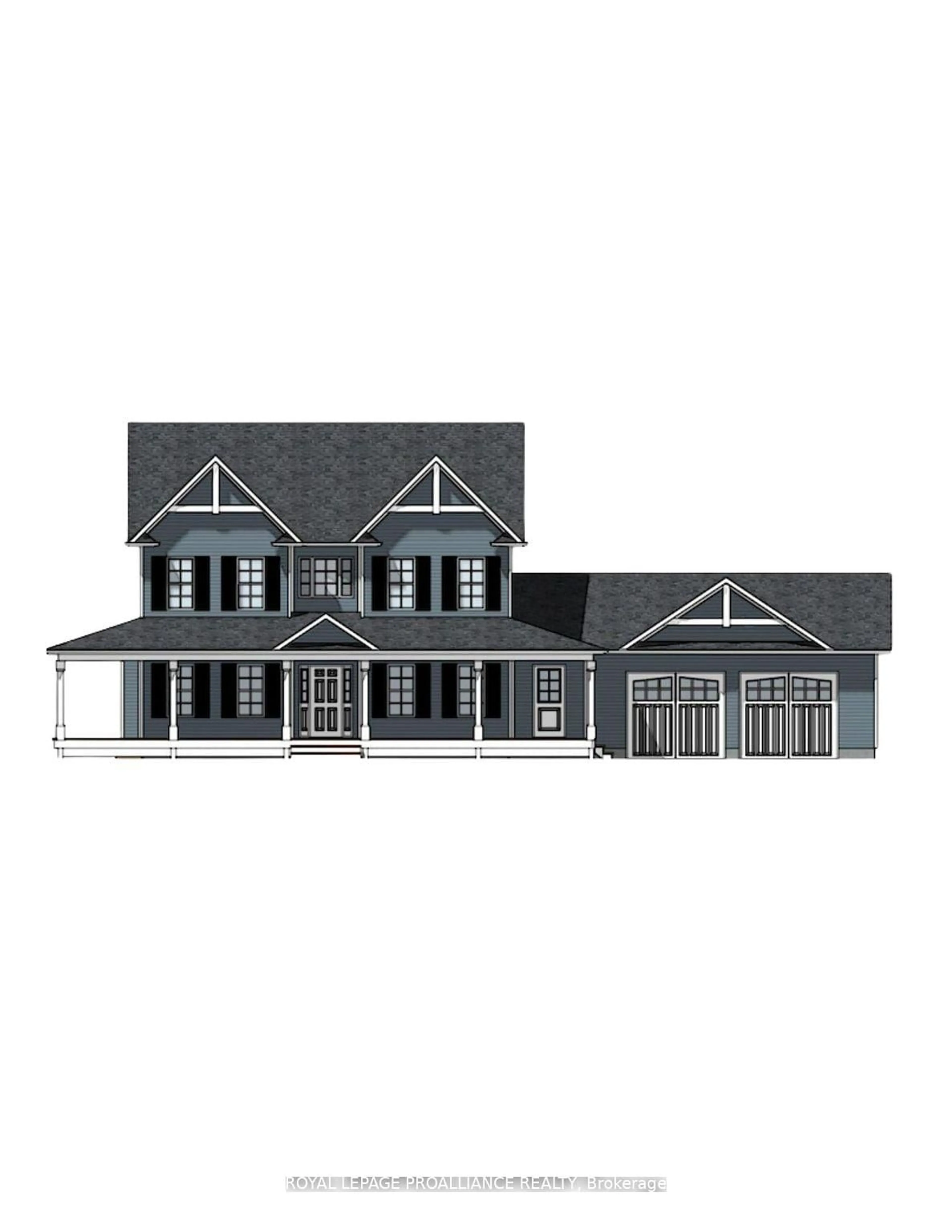 Home with vinyl exterior material, building for Lot 24 McCarty Dr, Cobourg Ontario K9A 4J9