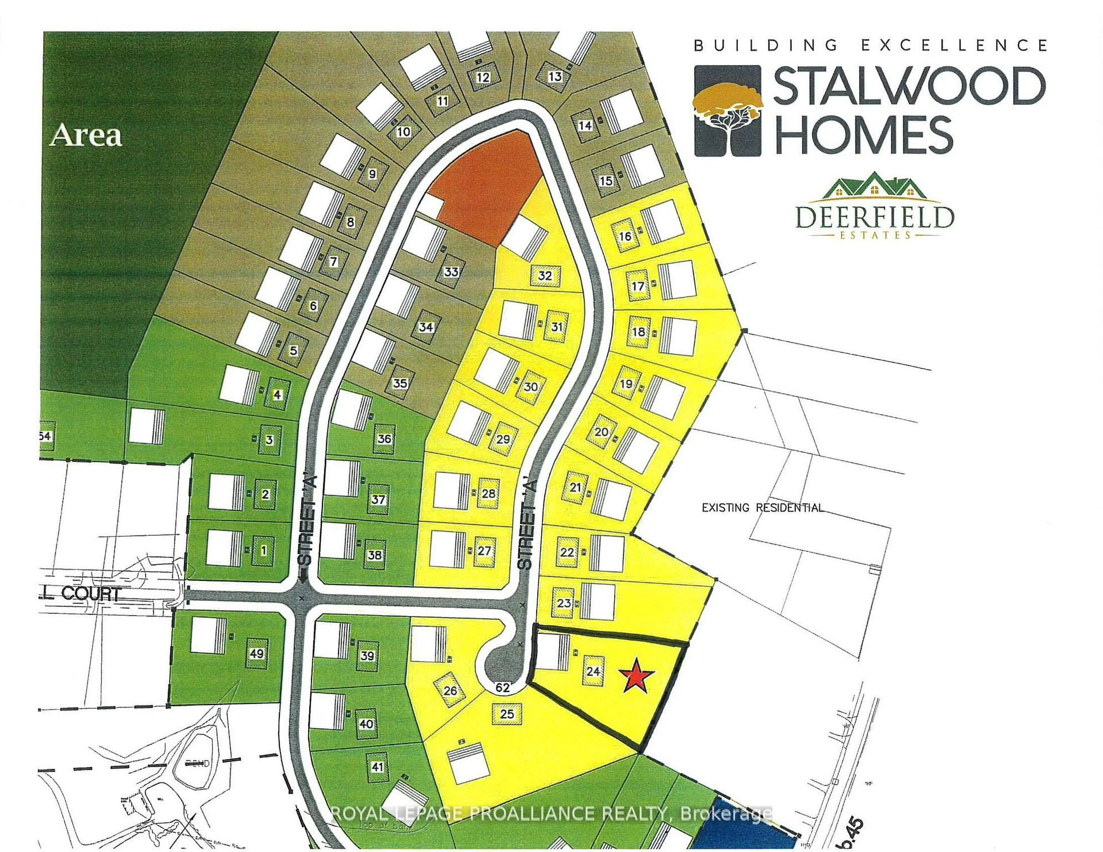 Floor plan for Lot 24 McCarty Dr, Cobourg Ontario K9A 4J9