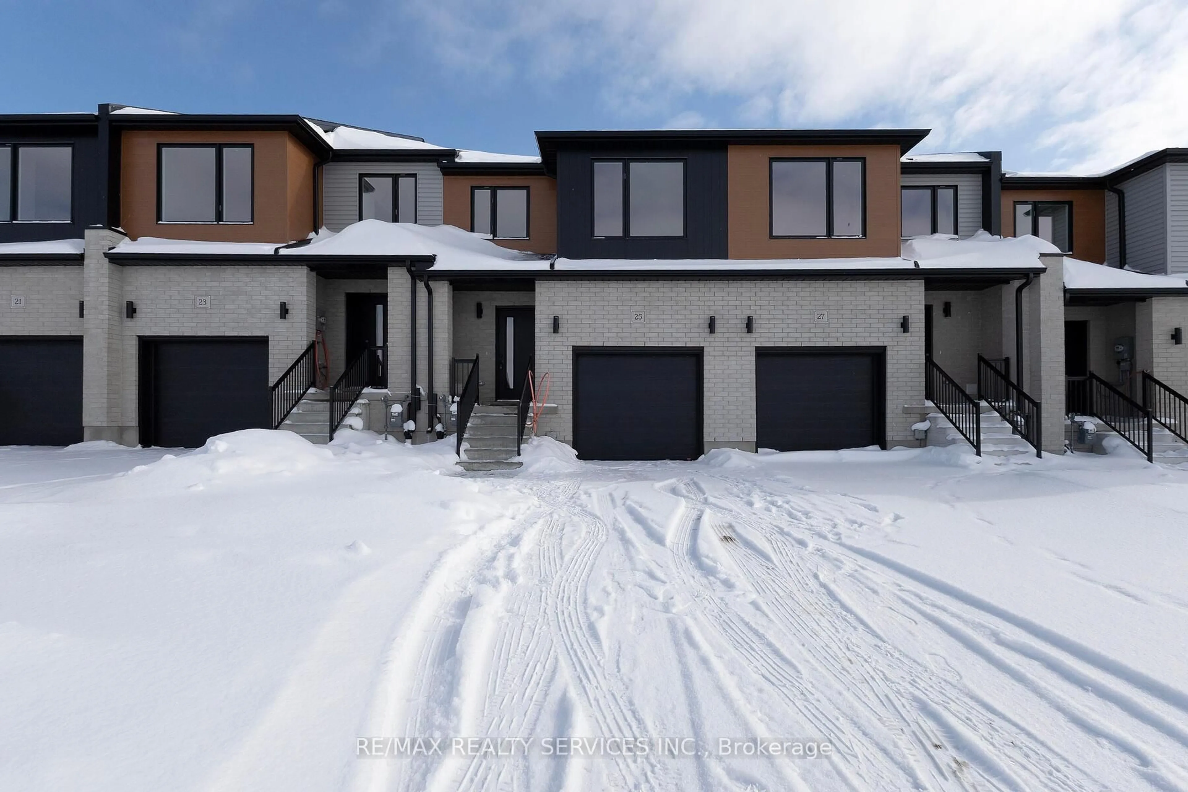 A pic from outside/outdoor area/front of a property/back of a property/a pic from drone, street for 25 Becker St, Stratford Ontario N5A 0L2