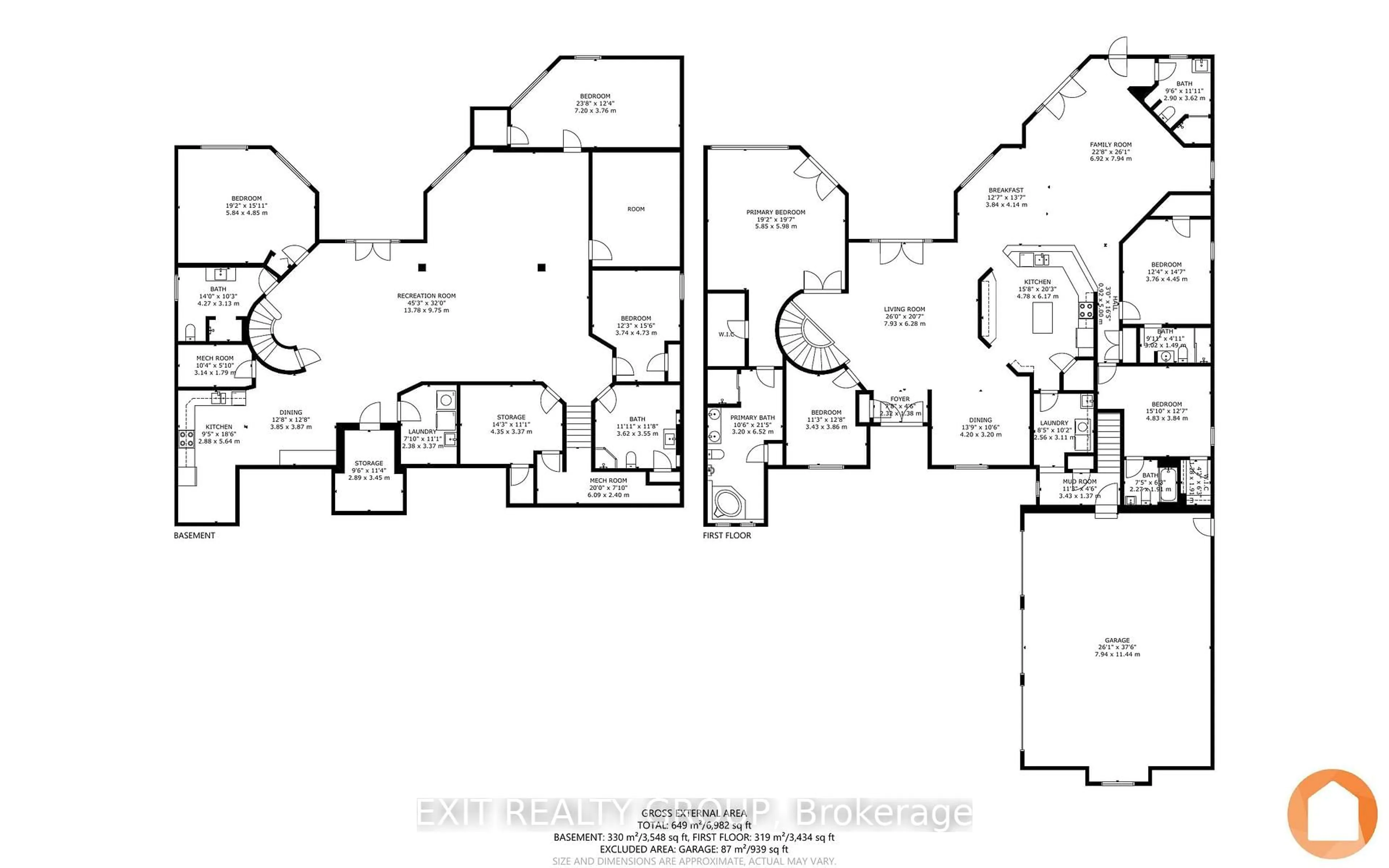Floor plan for 19281 Loyalist Pkwy, Prince Edward County Ontario K0K 1T0