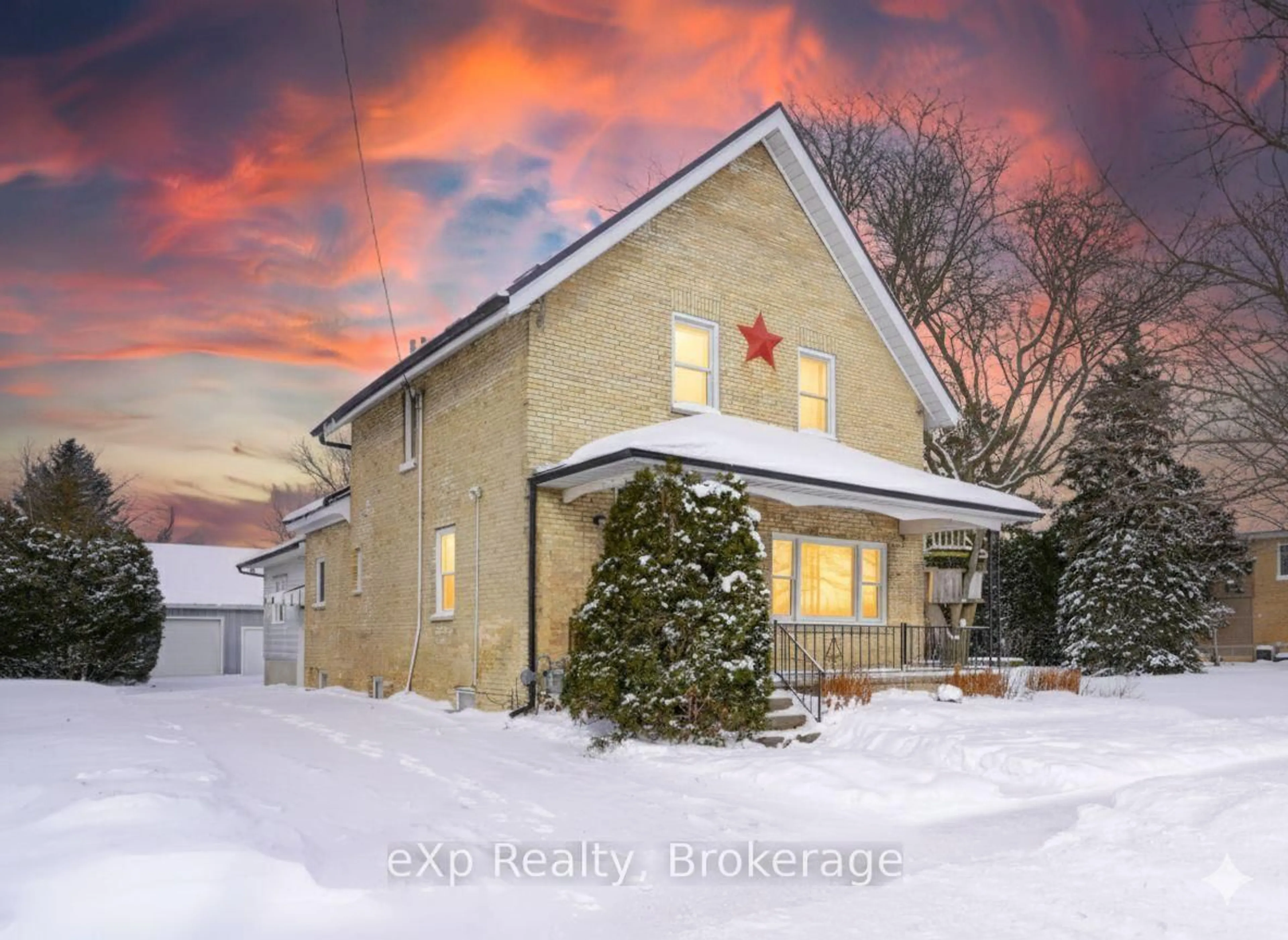 A pic from outside/outdoor area/front of a property/back of a property/a pic from drone, building for 78 Victoria Ave, South Huron Ontario N0M 1M0