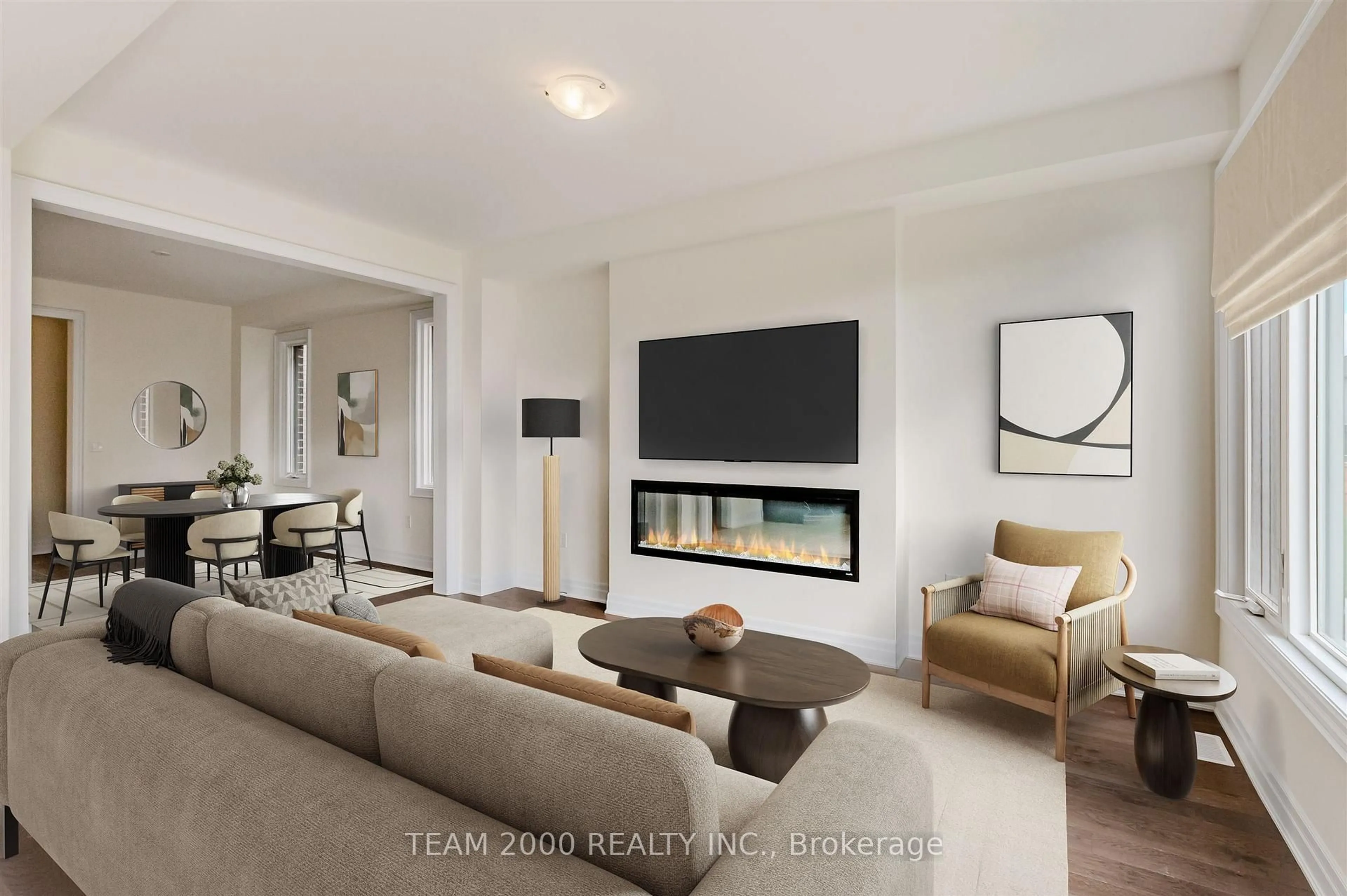 Living room with furniture, unknown for 51 Player St, Erin Ontario N0B 1T0