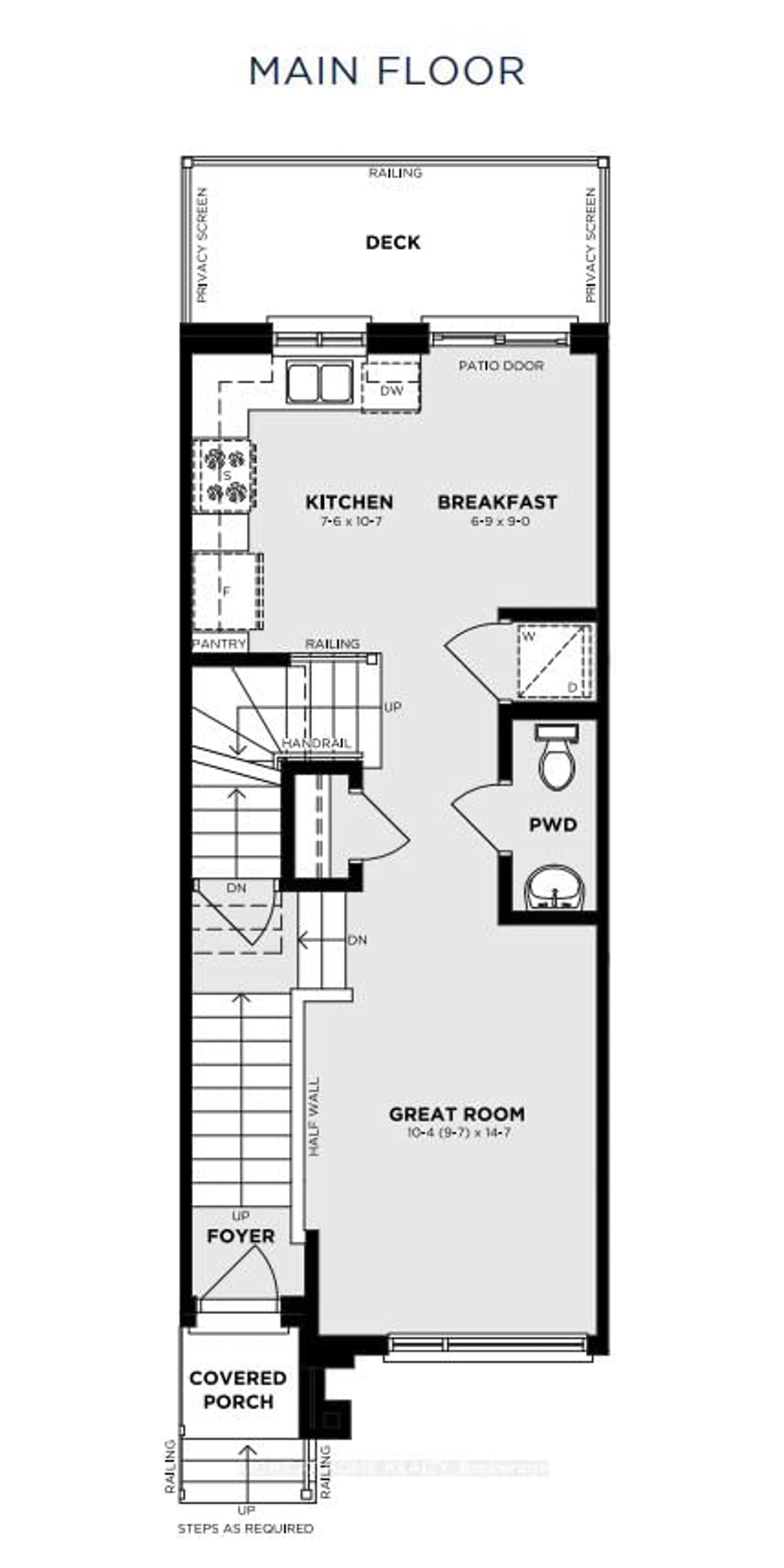 Floor plan for 4040 Mountain St #40, Lincoln Ontario L3J 2J6